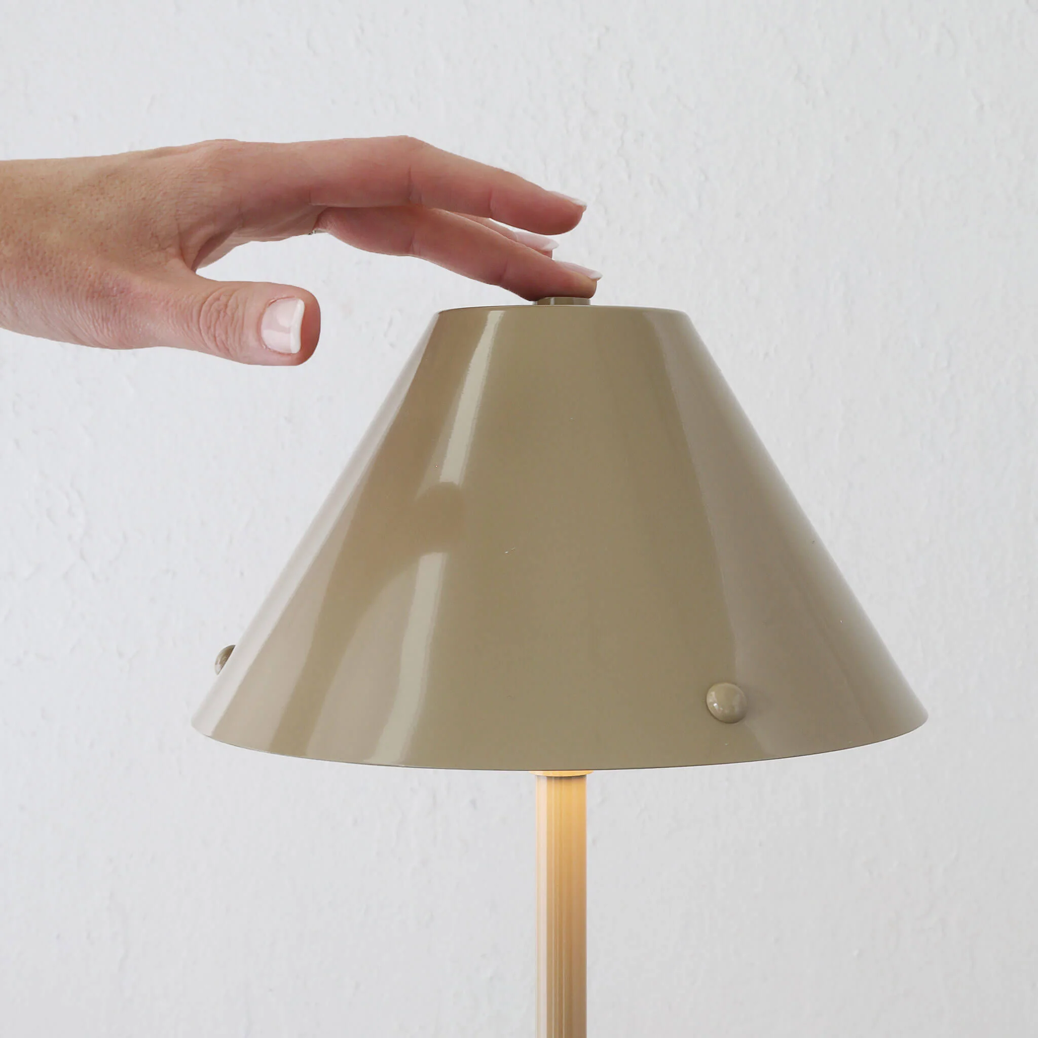 SAO VICENTE LED RECHARGEABLE LAMP BUNDLE X2  |  45CM  |  TAUPE - Image 2