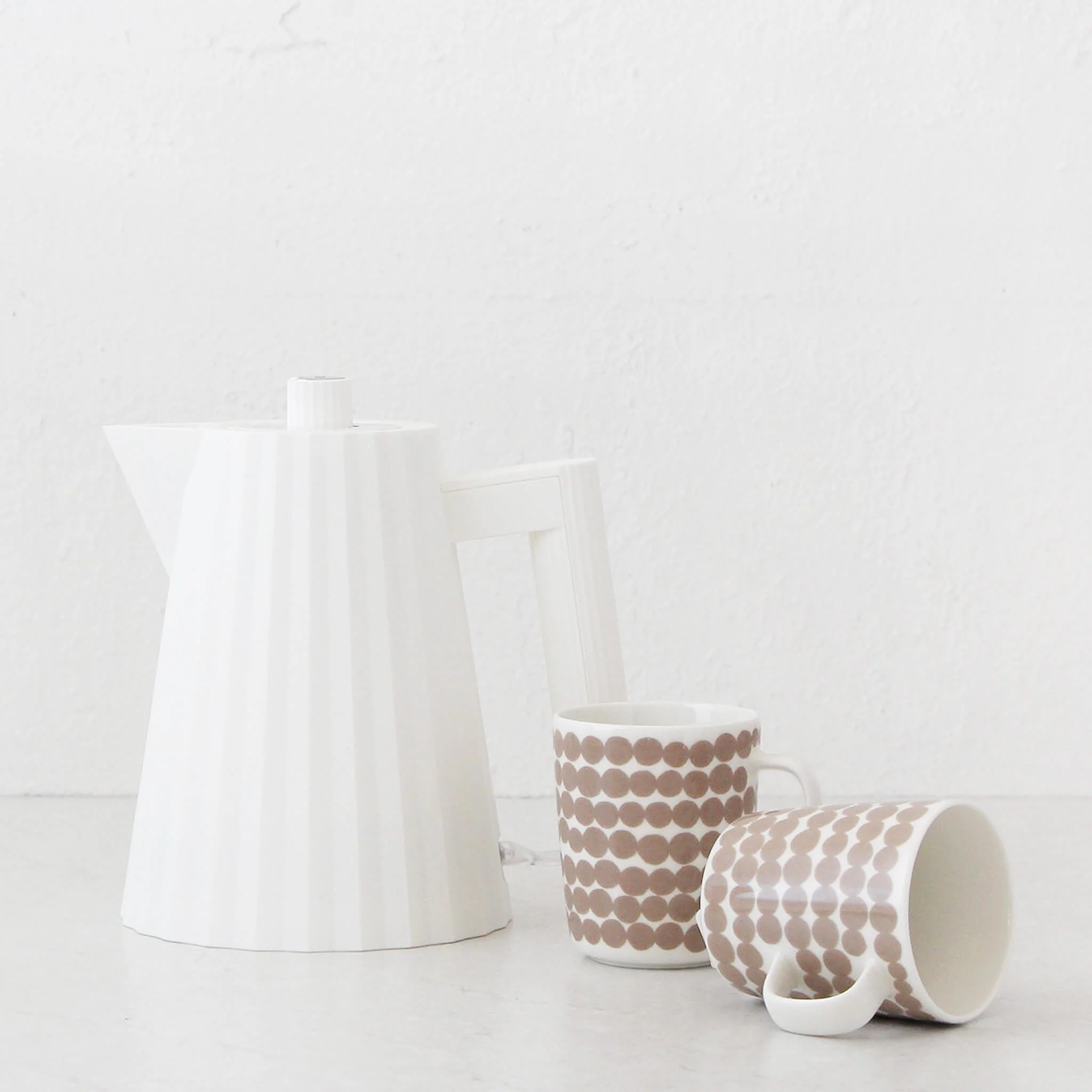 25% LTD SALE | ALESSI | PLISSE KETTLE 1L | MATTE WHITE - Image 2