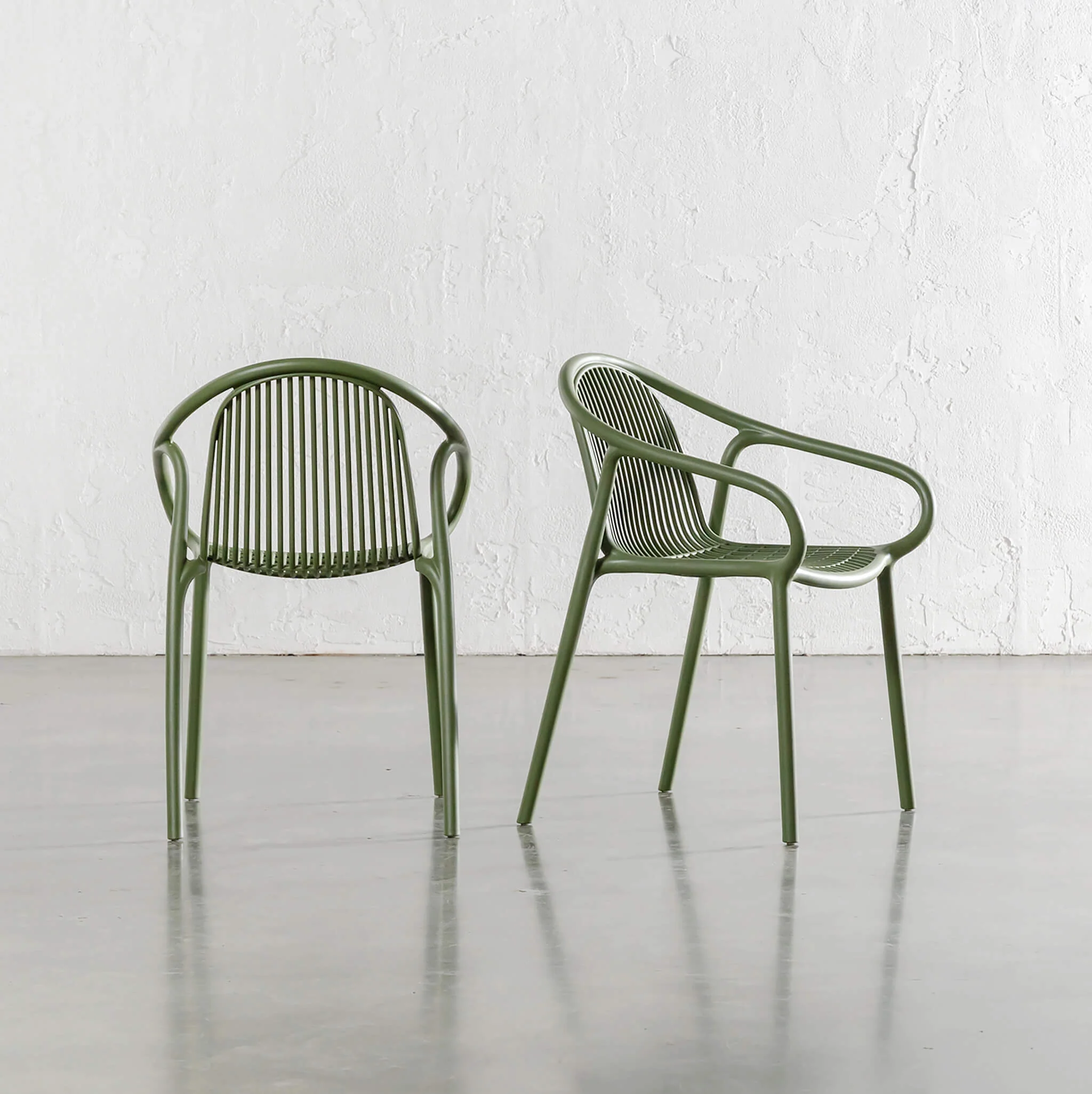 ALETTA INDOOR/OUTDOOR DINING CHAIR |  HUNTER GREEN  |  BUNDLE X 4 - Image 4