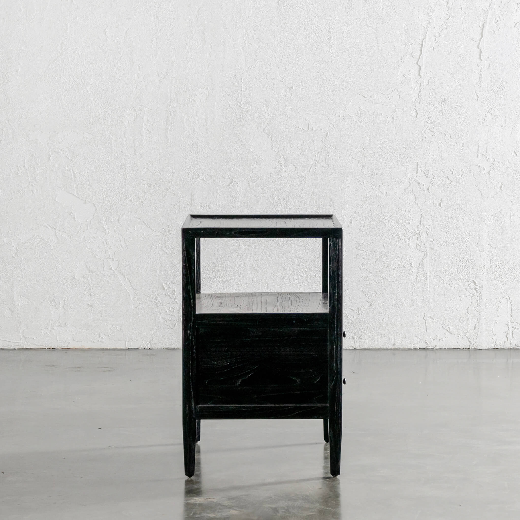 AMARA JARDIN BEDSIDE NIGHTSTAND | BLACK TIMBER GRAIN - Image 5
