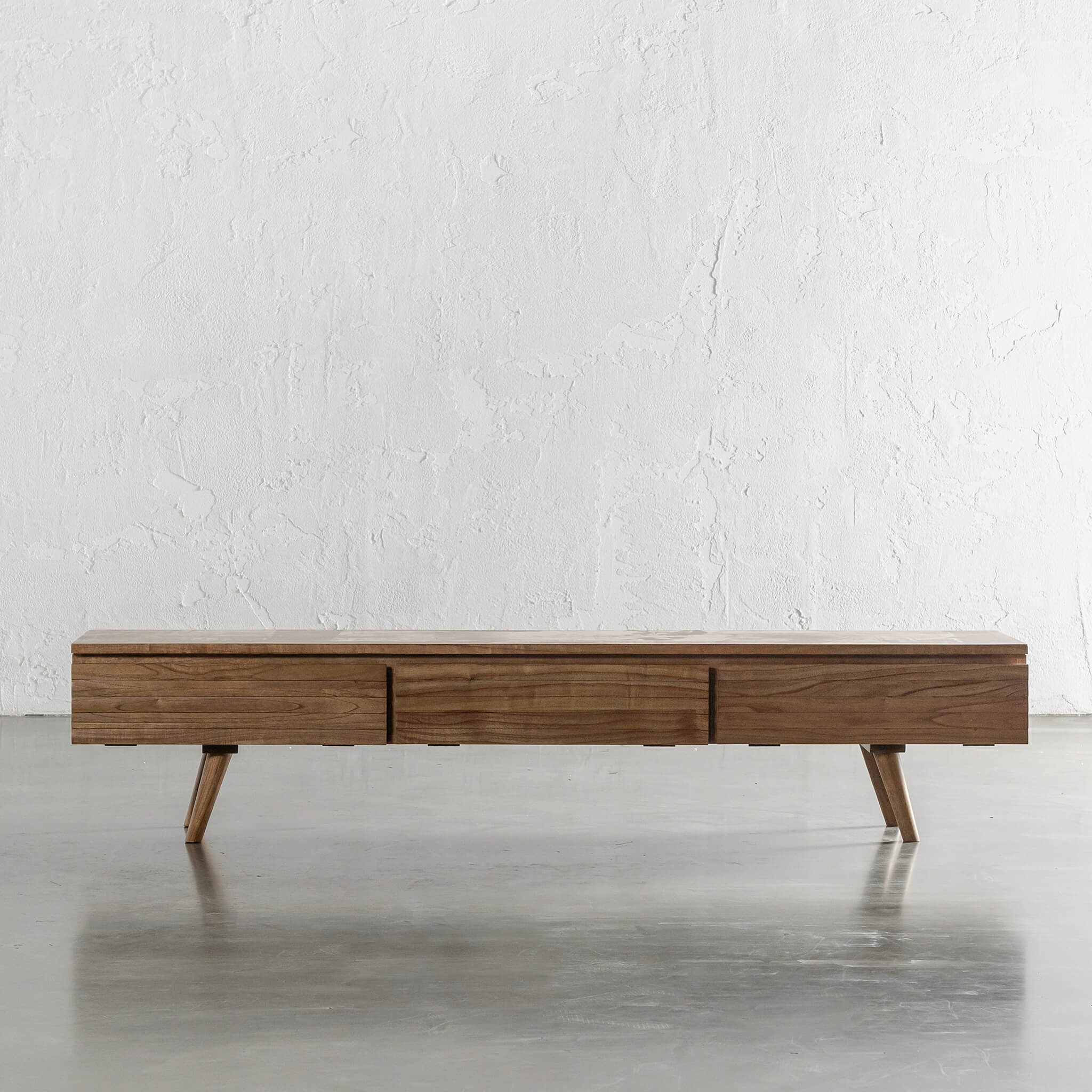 AMARA MID CENTURY TIMBER TV STAND | CLOSED 3 DOOR | 190CM - Image 7