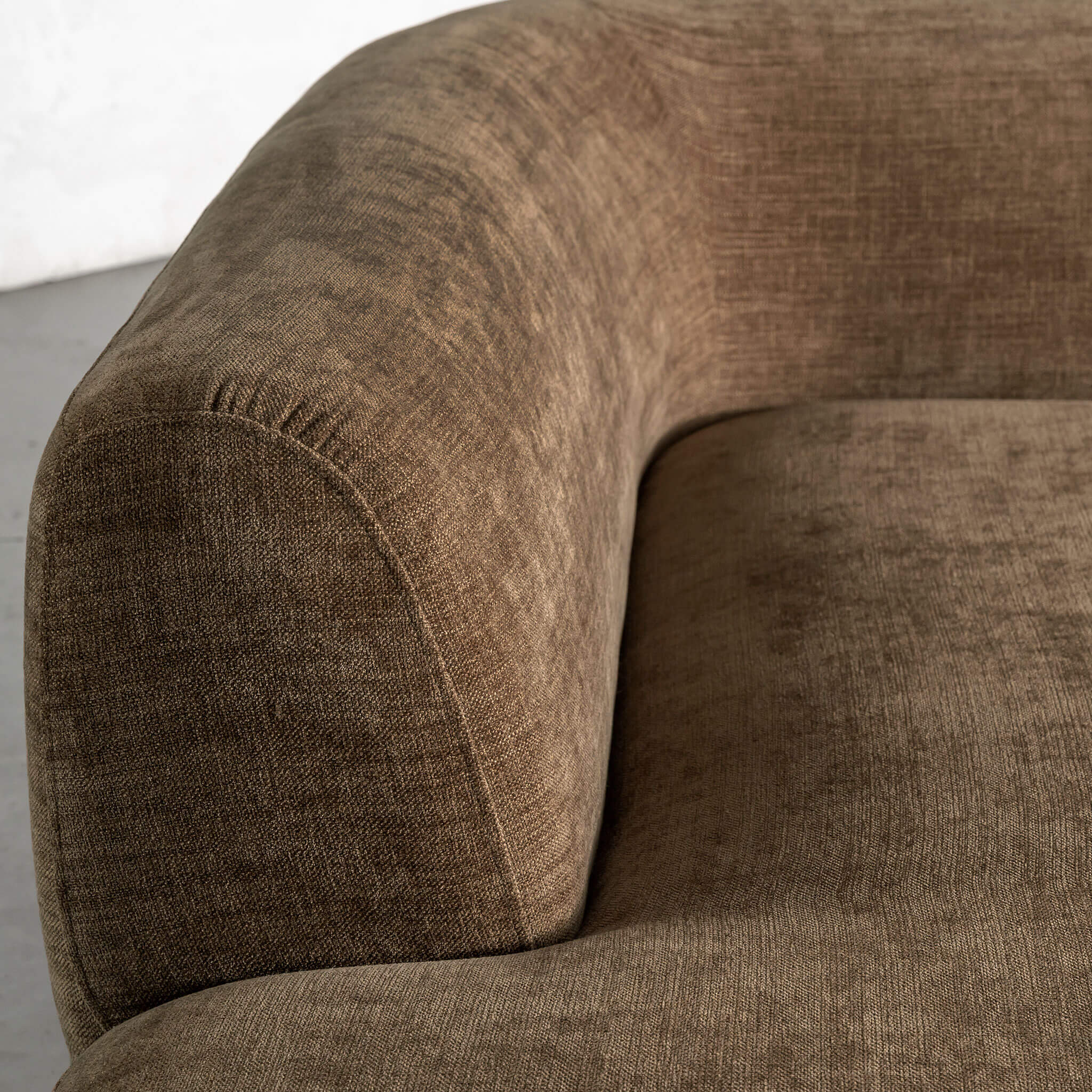AMEDEO CORNER MODULAR CHAISE LOUNGE SOFA | BURNT CARAMEL - Image 14