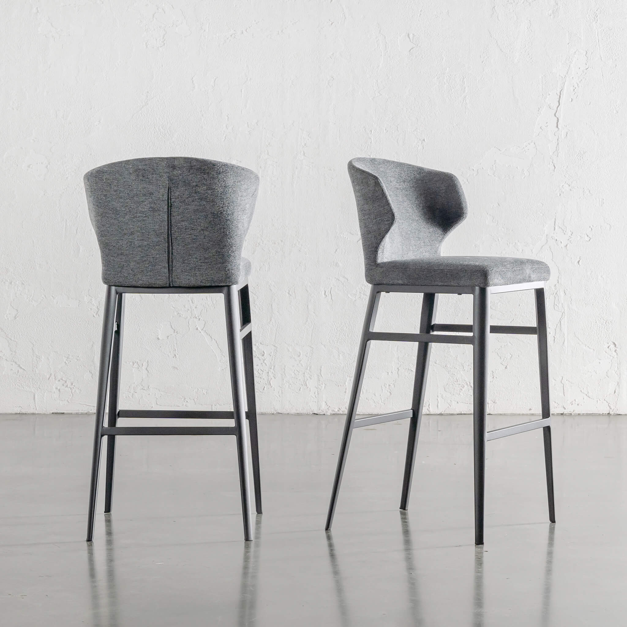 ANDERS BAR CHAIR  |  BUNDLE + SAVE  |  GRANITE SHADOW WEAVE - Image 2