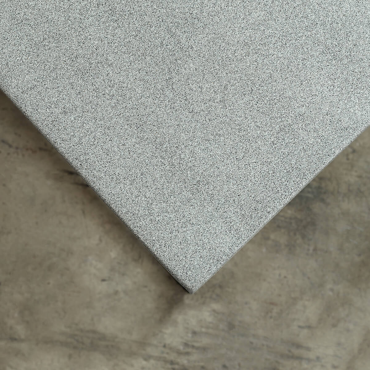 ARIA GRANITE CONCRETE DINING TABLE + SCANDI LEG | ZINC ASH | 220CM - Image 5