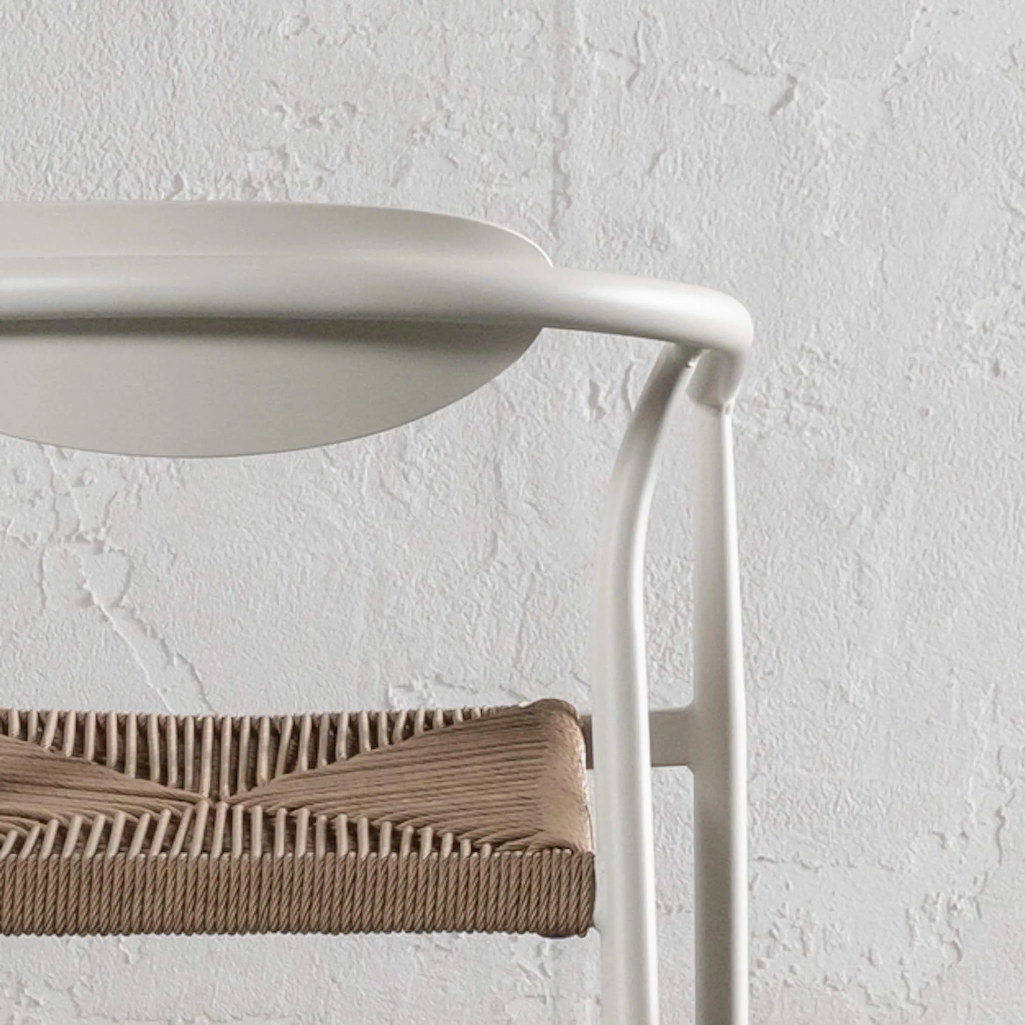 BENITO INDOOR/OUTDOOR DINING CHAIR  |  MILK WHITE + NATURAL  |  BUNDLE X4 - Image 6