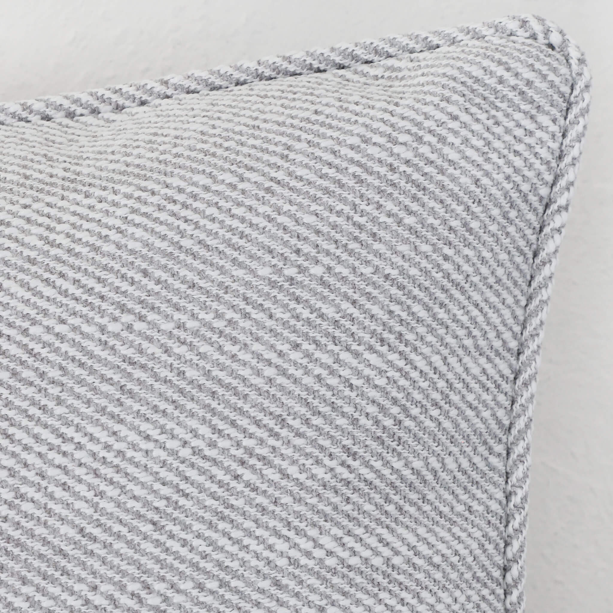 BEZIER HERRINGBONE CUSHION BUNDLE X2 | 50X50 | SILVER BIRCH - Image 3