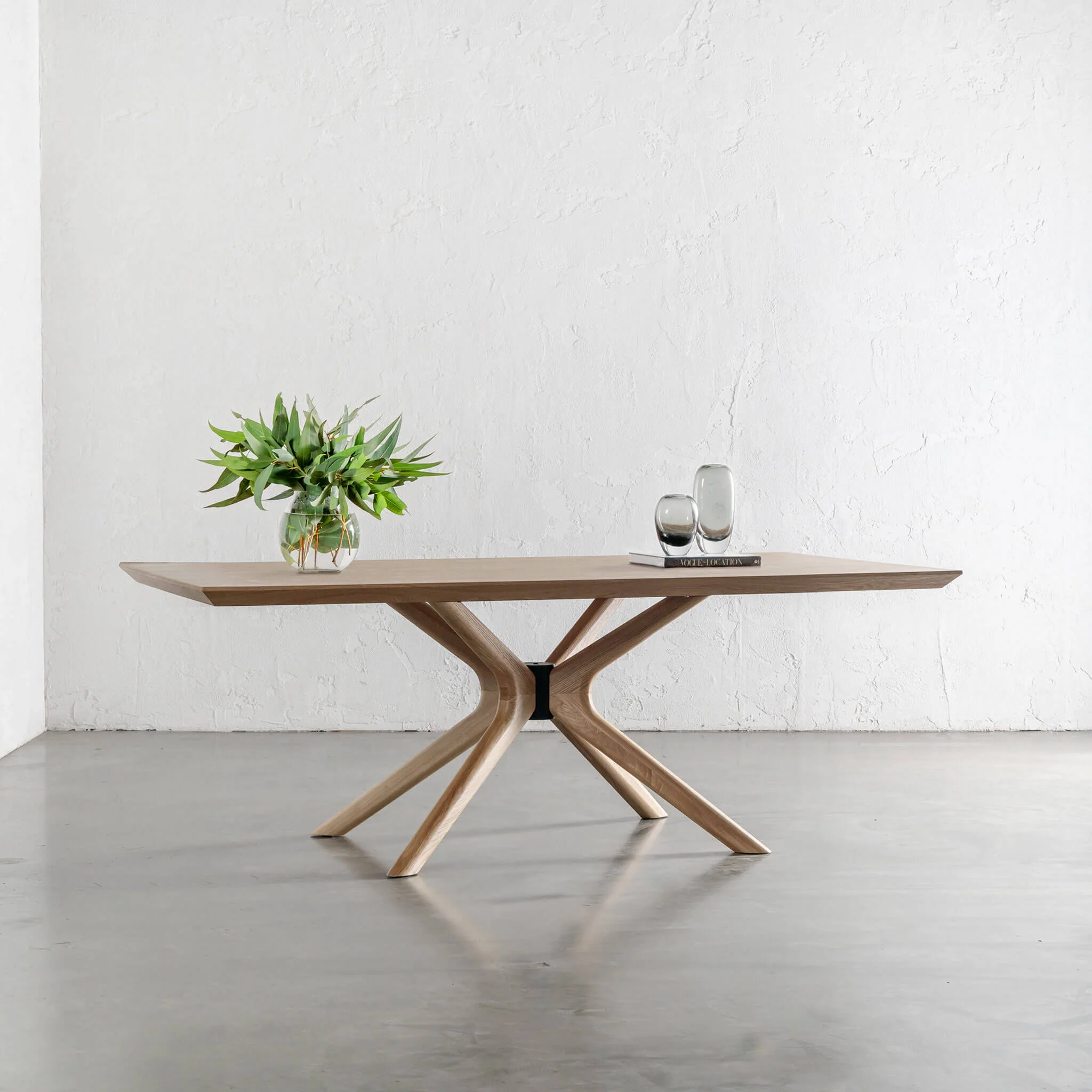 BRETON DINING TABLE | BIRCH ASH WOOD GRAIN | 210CM