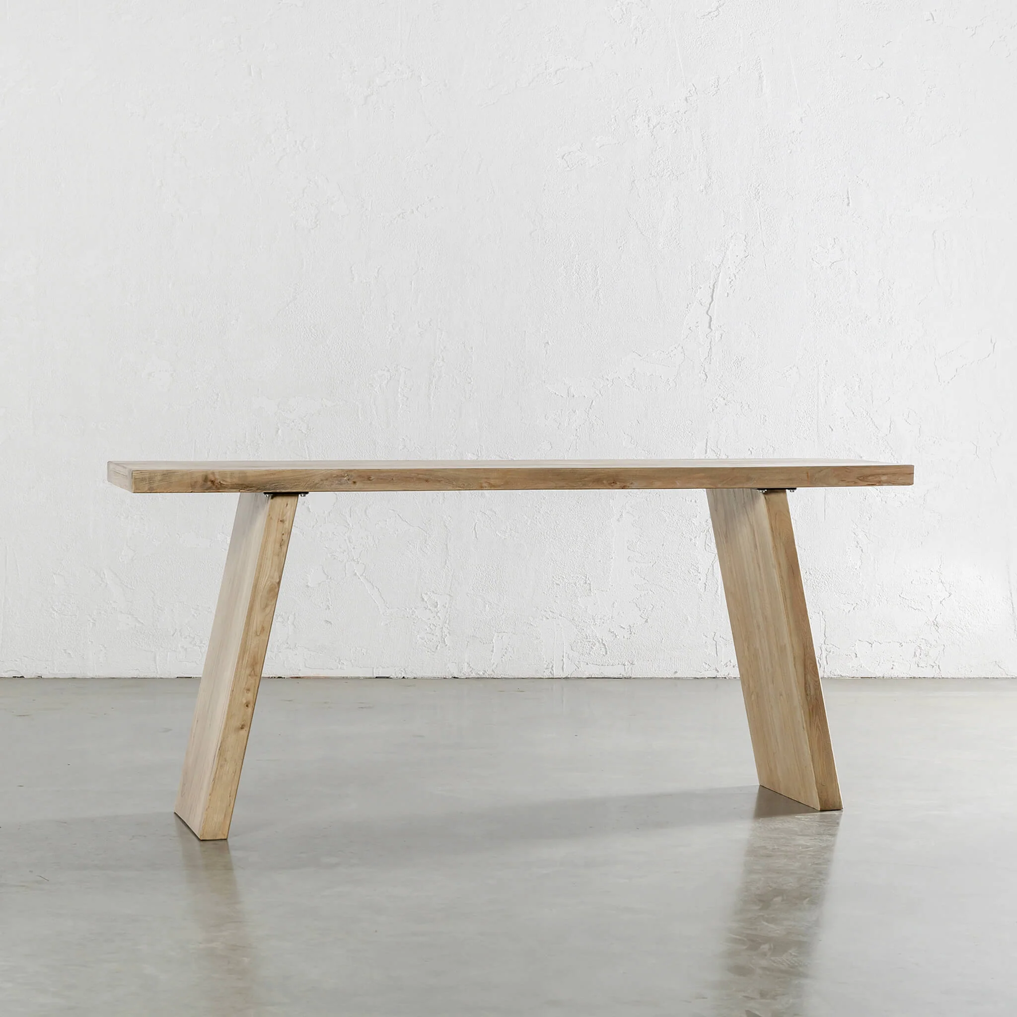 CAPRETTA ELM CONSOLE TABLE | 160CM | BLEACHED BRISTLE - Image 2