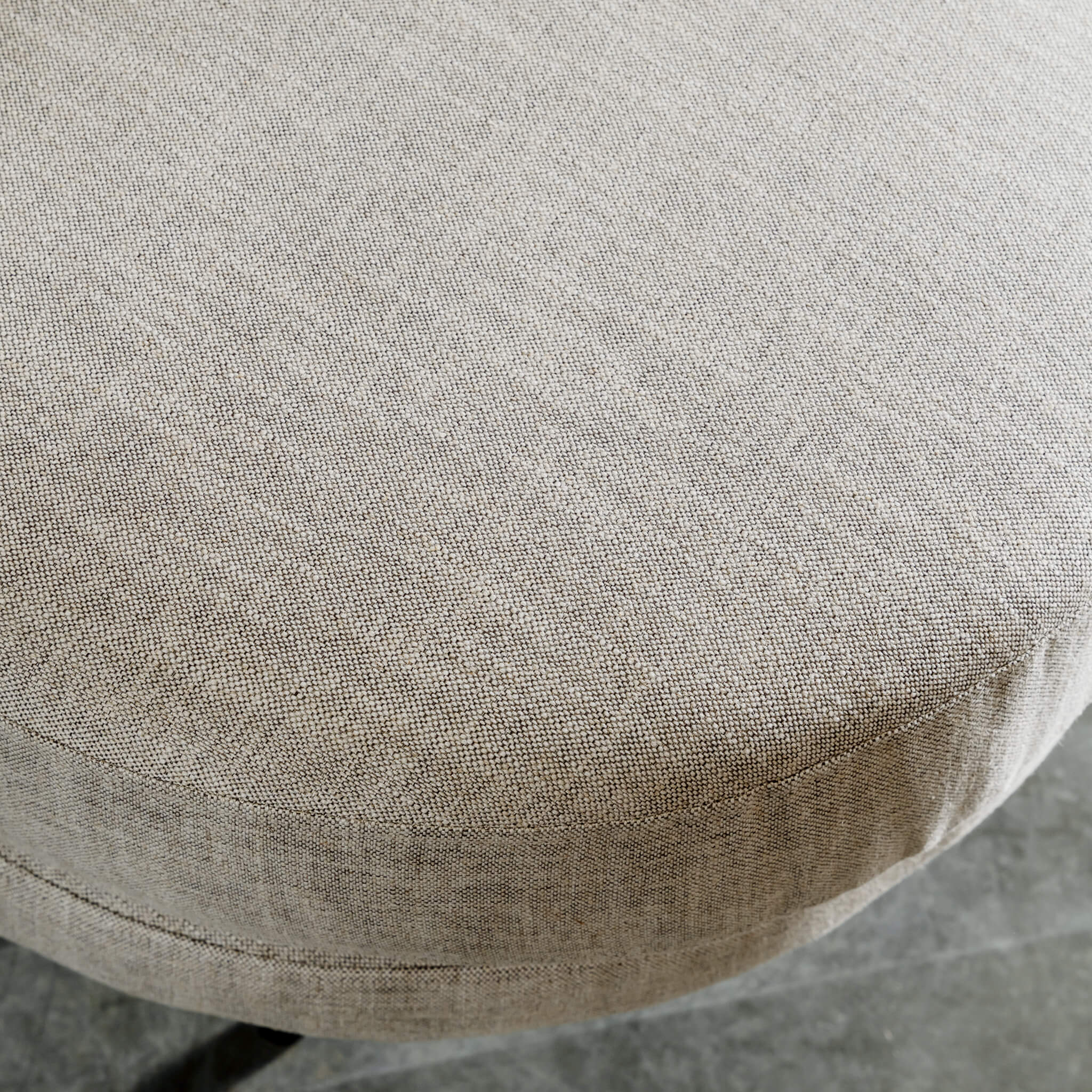 CARSON CURVED SLIM BENCH OTTOMAN  |  XL 180CM  |   JOVAN EARTH - Image 3