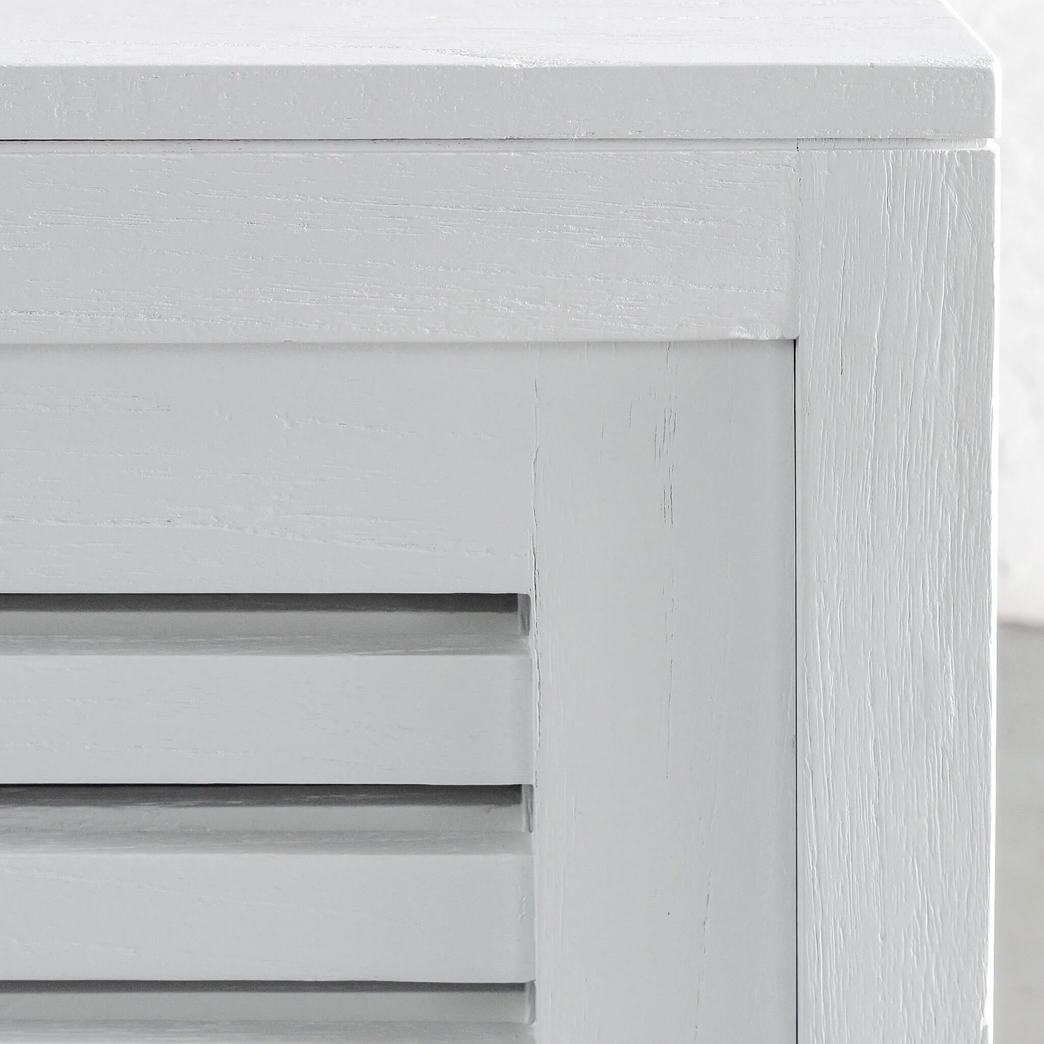 CONRAD 2 DOOR SLATTED CONSOLE | WHITE GRAIN - Image 10