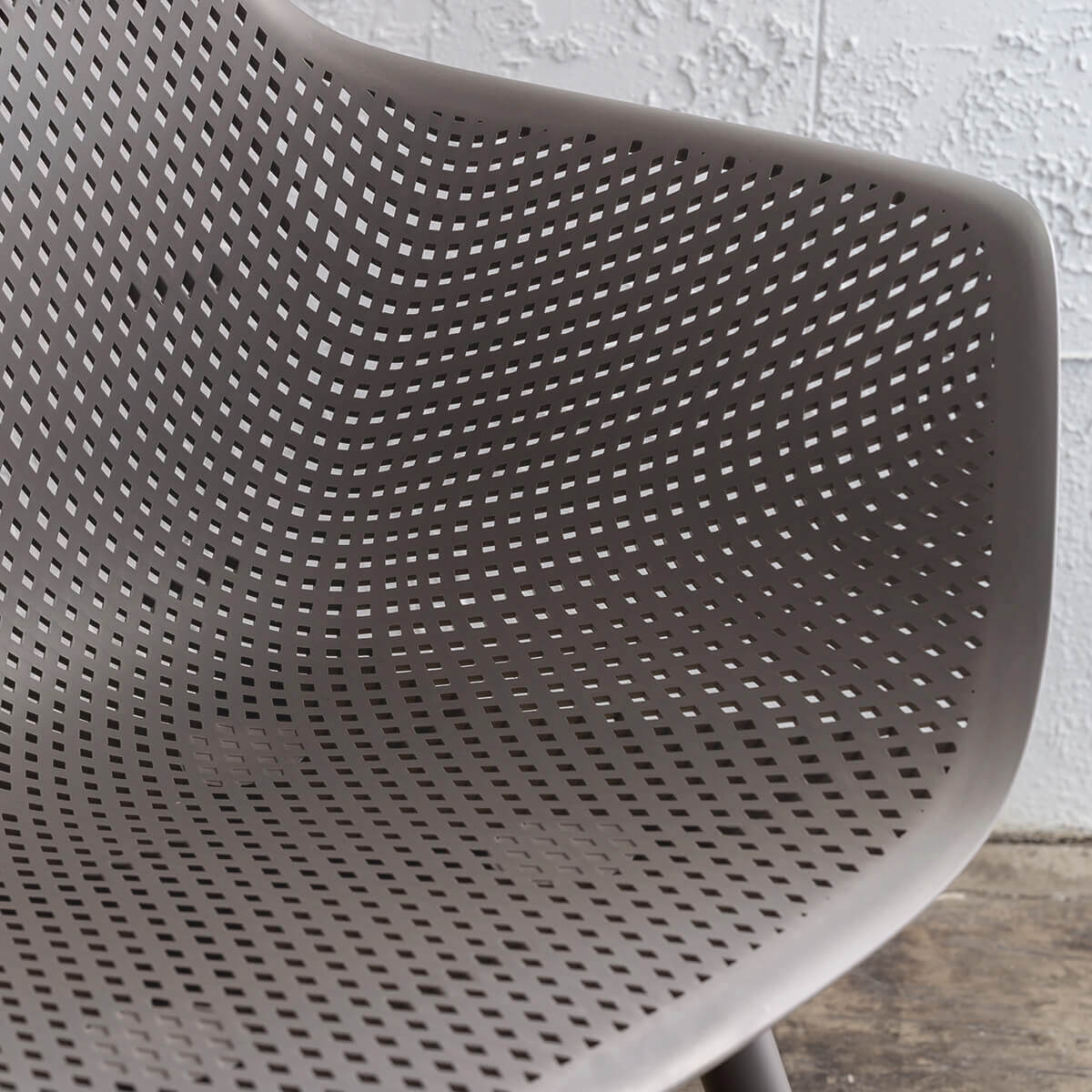 ETTA MESH WRAP INDOOR/OUTDOOR DINING CHAIR | GRANITE GREY | BUNDLE x 4 - Image 5
