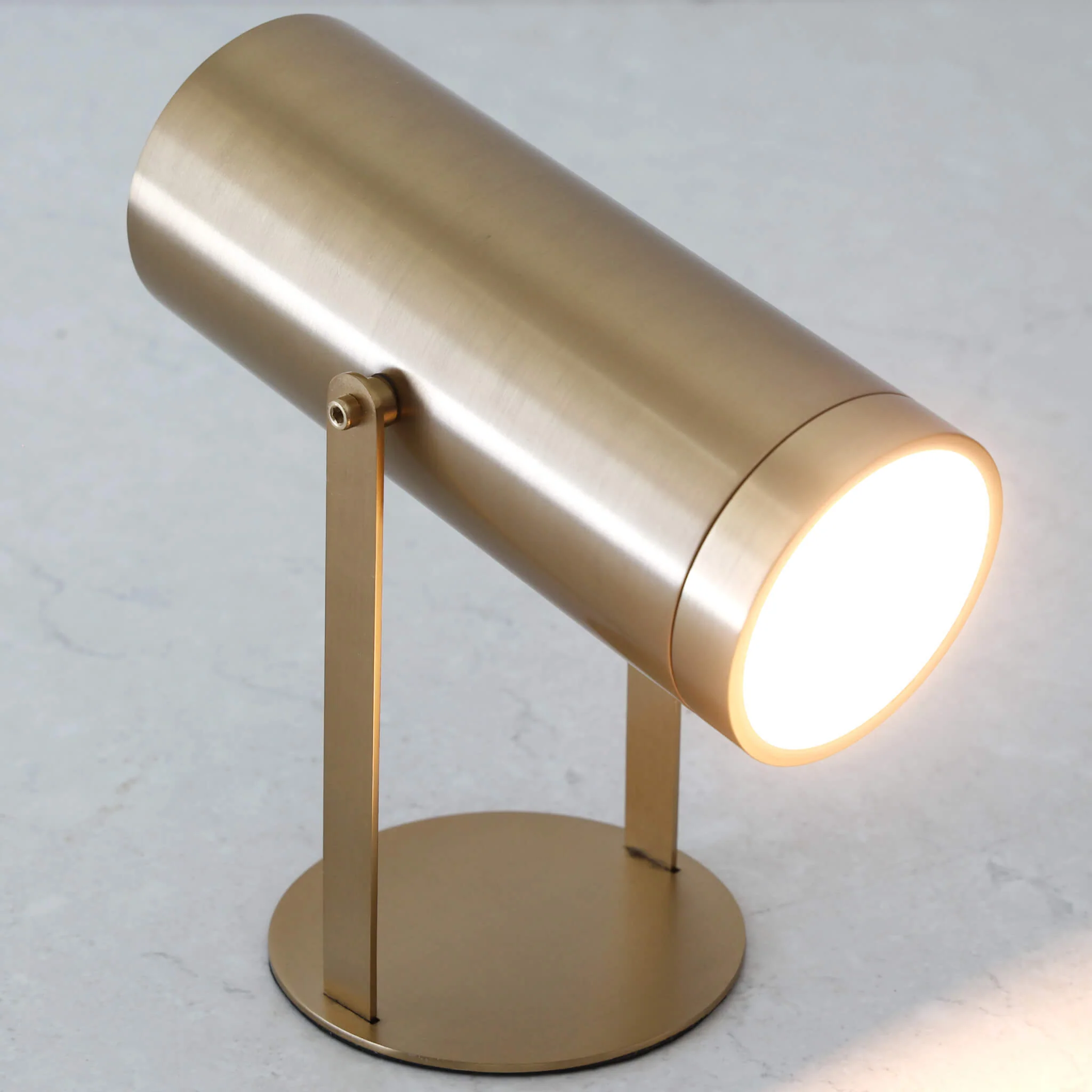 FERERRA LED RECHARGEABLE CYLINDER LAMP BUNDLE X2  |  23CM  |  ANTIQUE BRASS - Image 10