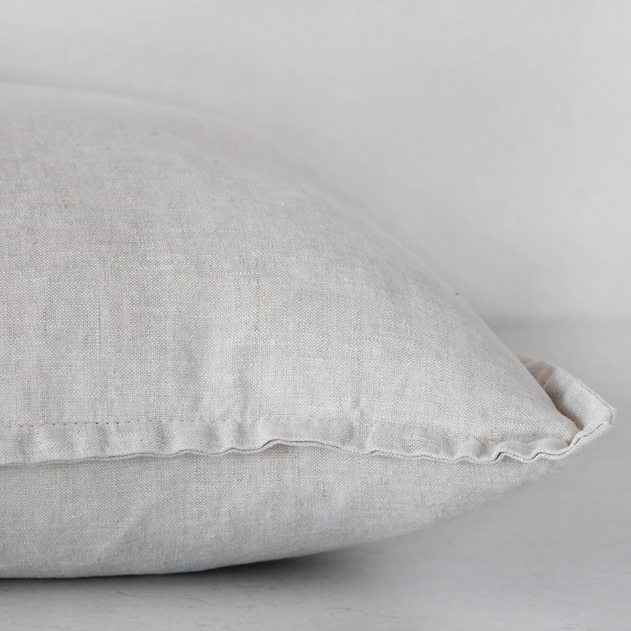 FRENCH LINEN CUSHION BUNDLE X2 | 50X50 | NATURAL FLAX - Image 2
