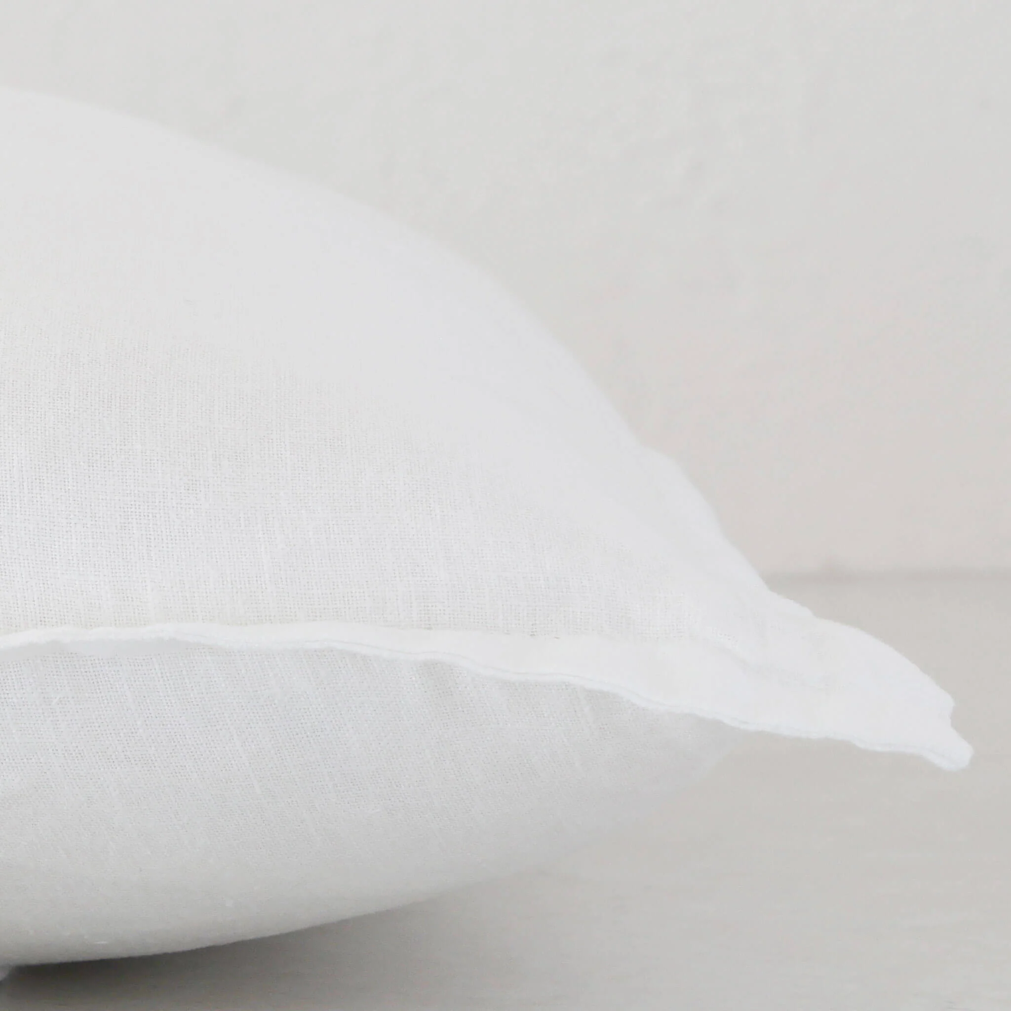 FRENCH LINEN CUSHION BUNDLE X2  |  40 X 60CM  |  CASPER WHITE - Image 2