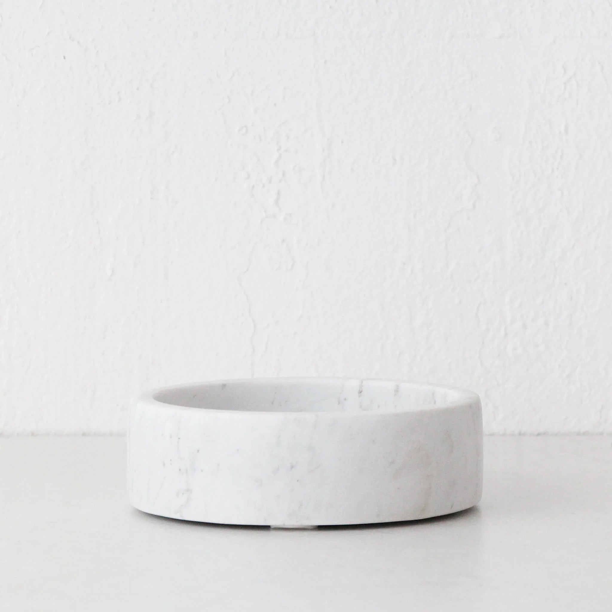 IVY LARGE MARBLE BOWL | 20CM | ASH GREY MARBLE - Image 2