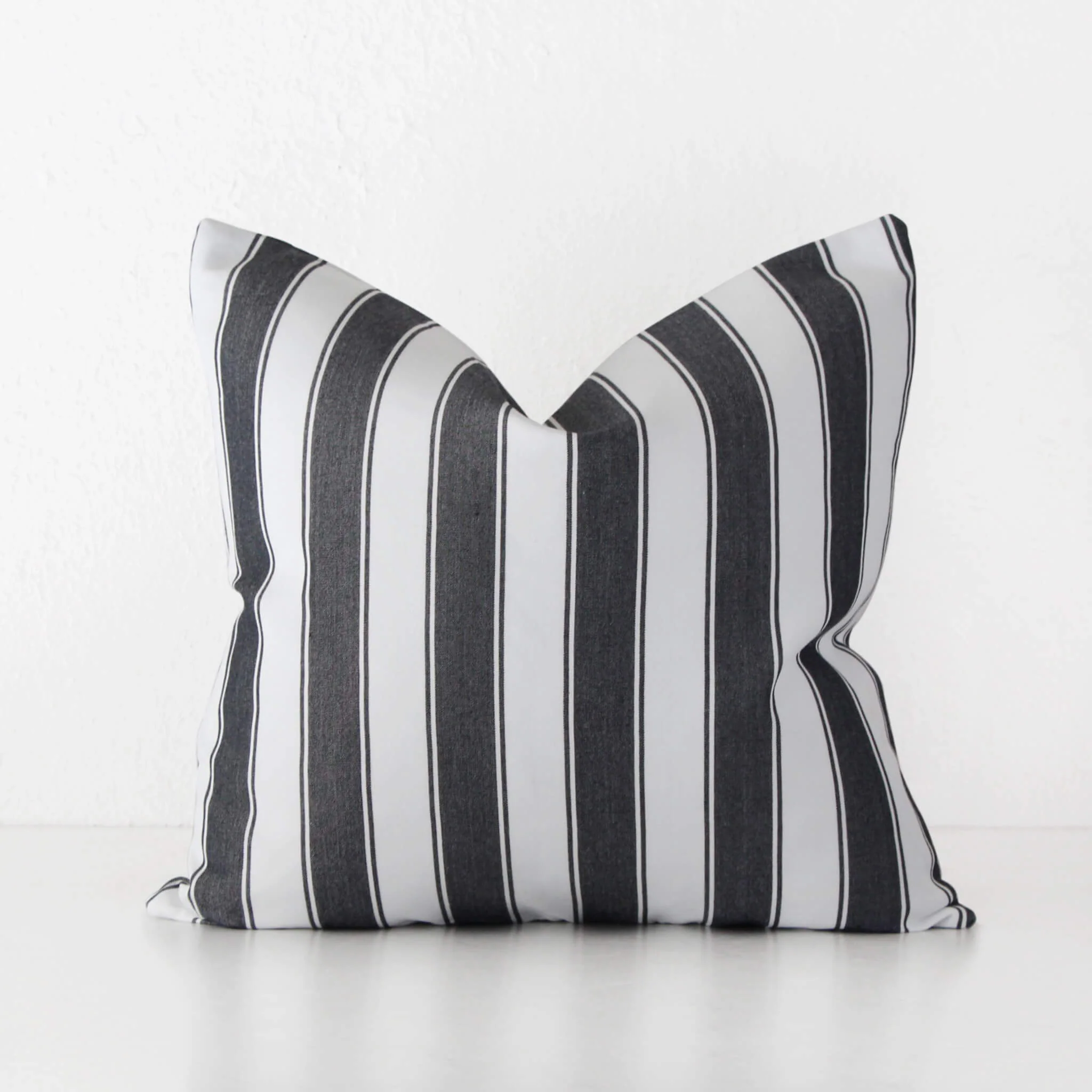 JOHAN REGENCY STRIPE CUSHION BUNDLE X2  |  50 x 50  |  BLACK - Image 3