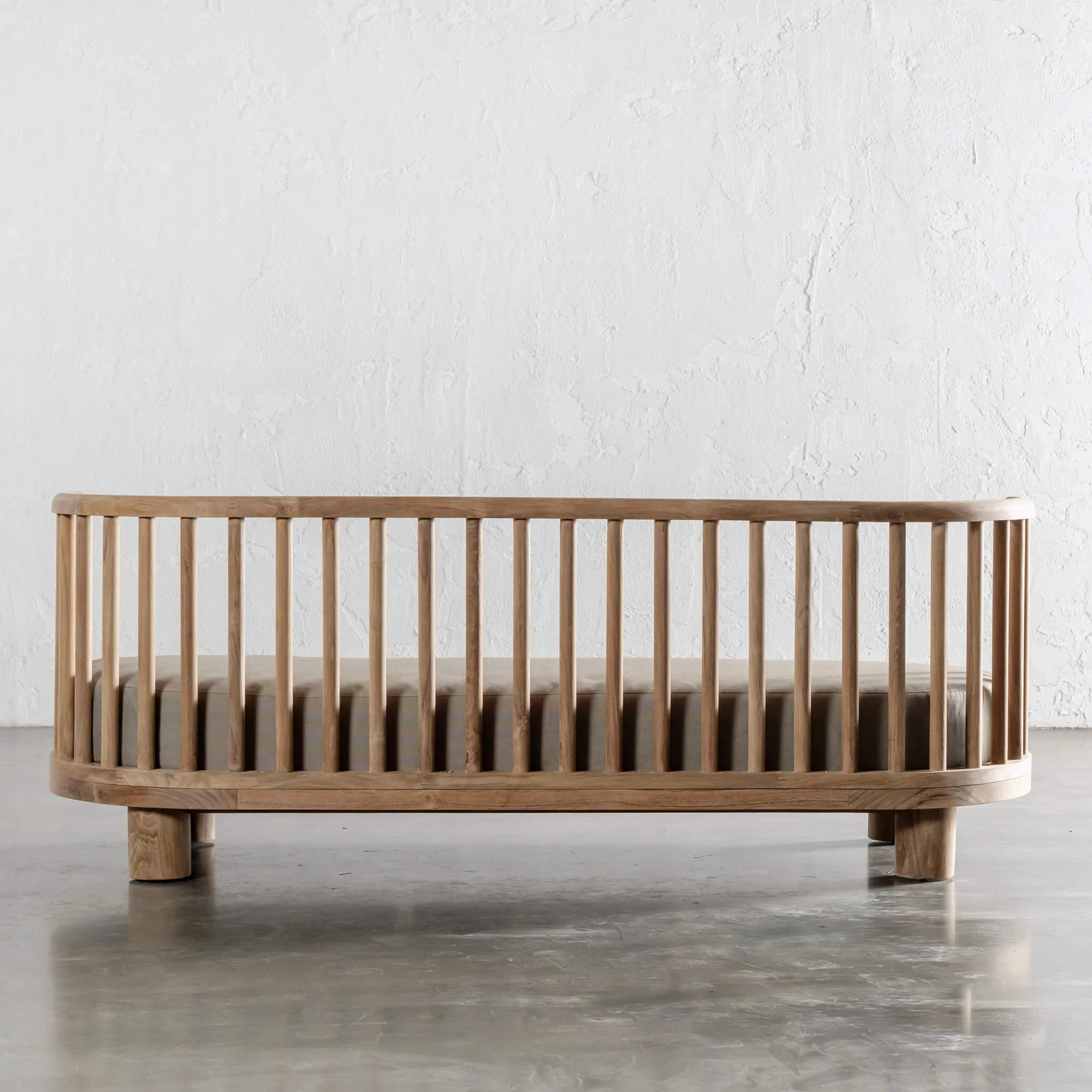 JASPER JORI SPINDLE TIMBER OUTDOOR SOFA | BEIGE - Image 8