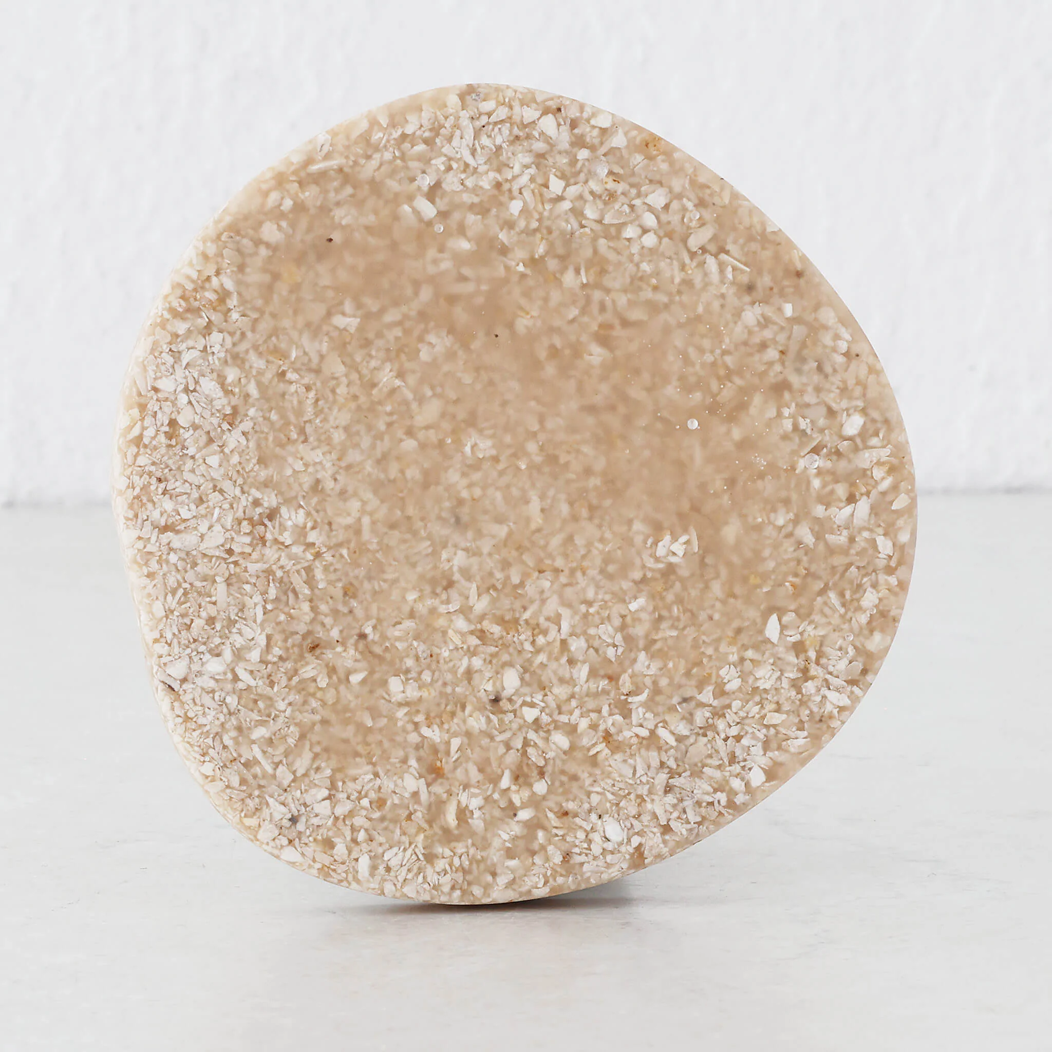 BARLETTA RESIN COASTER | SET OF 8 | SANDY DUNE + TERRAZZO WHITE - Image 7
