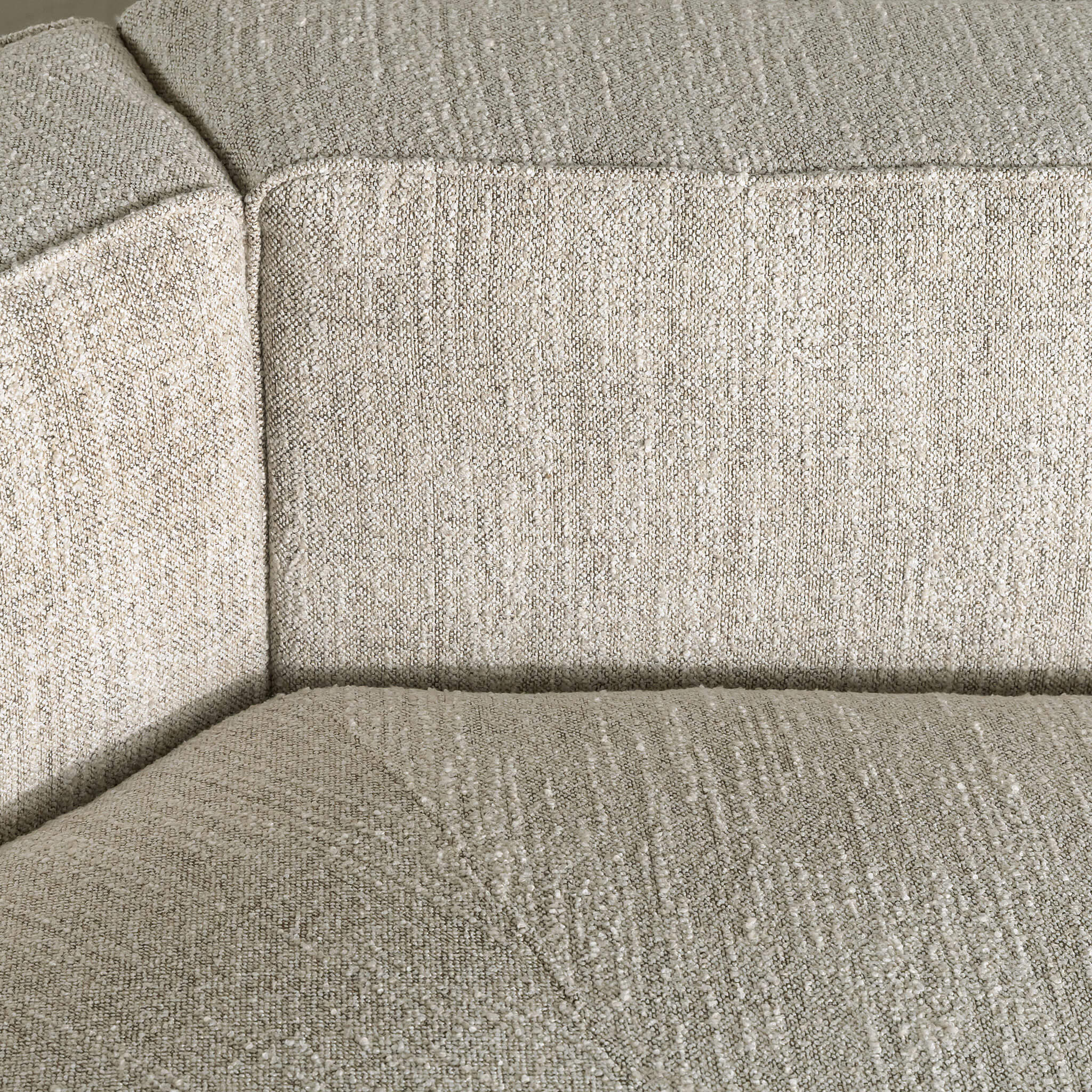 MALONNO MODULAR CHAISE LOUNGE SOFA  |  COCONUT HUSK HAZE - Image 3