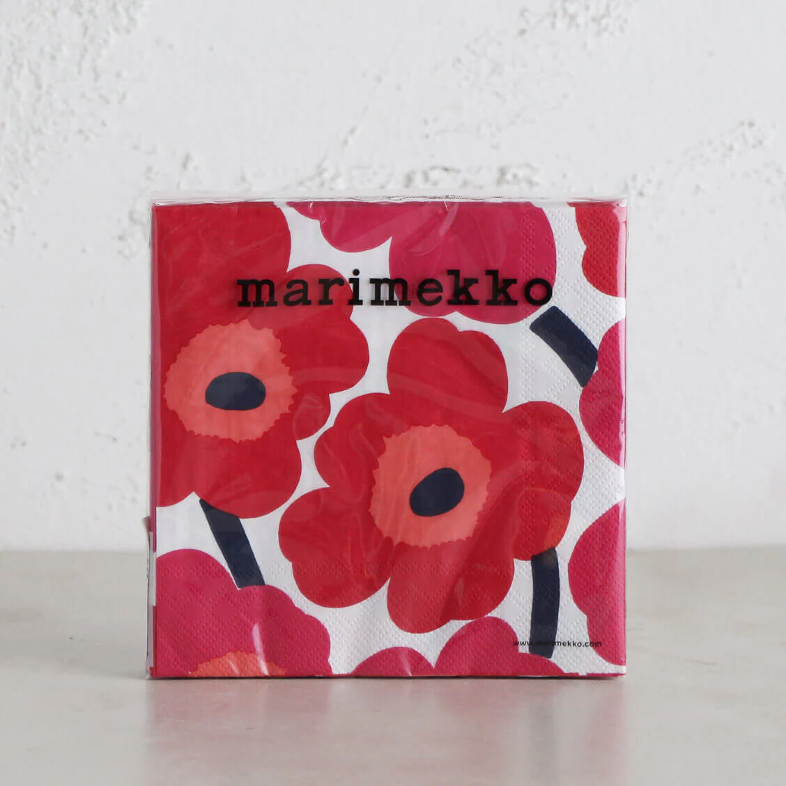 MARIMEKKO | UNIKKO PAPER NAPKINS | RED + ORANGE + PINK
