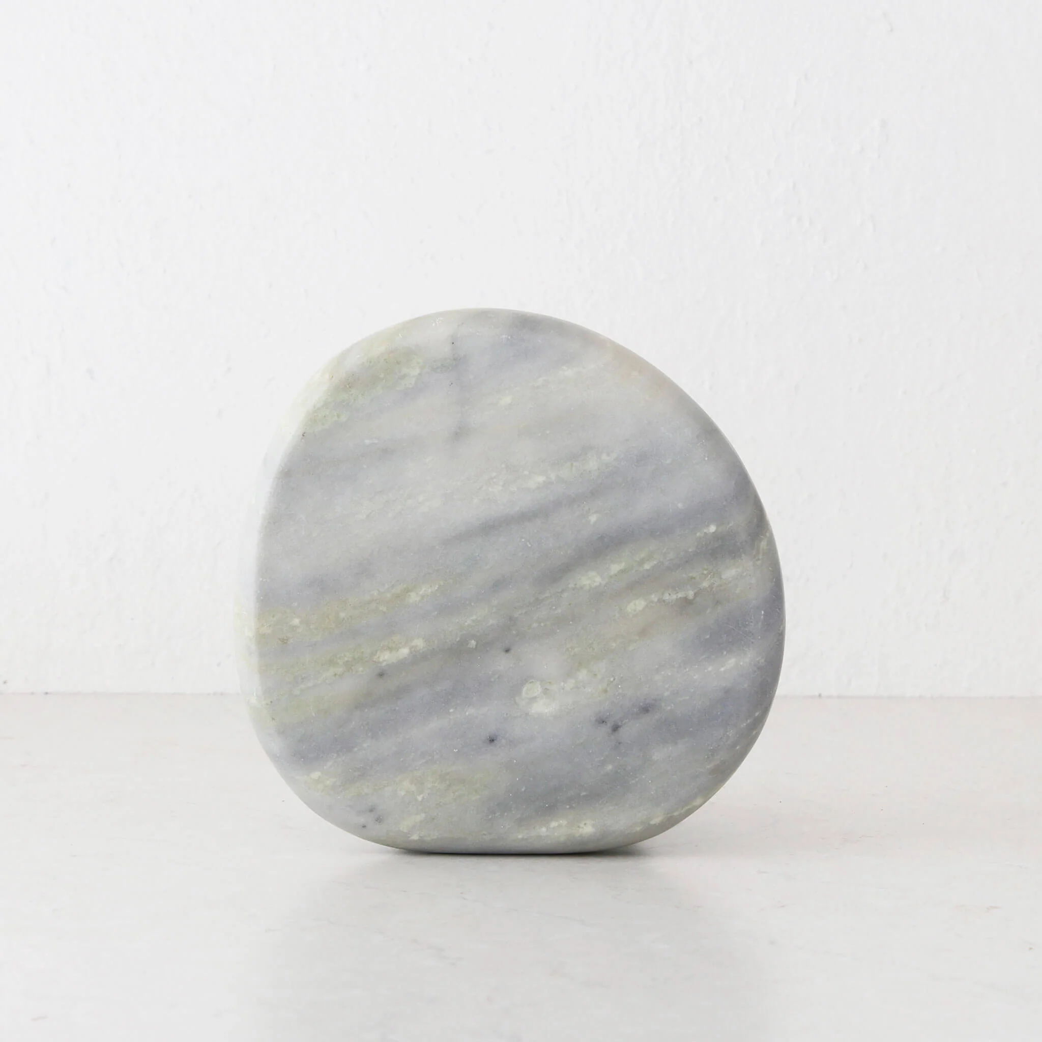 MINERAL SOLID MARBLE DISH | 24CM | GREEN MARBLE - Image 3