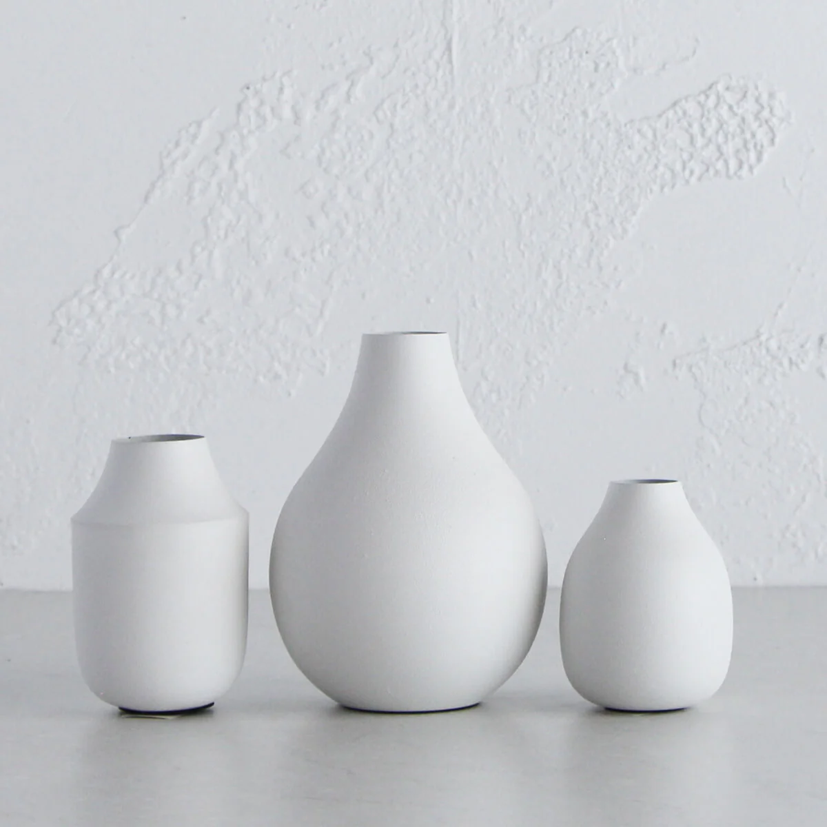 MONA TRIO VASES BUNDLE | BLACK + WHITE | SET OF 6 - Image 3