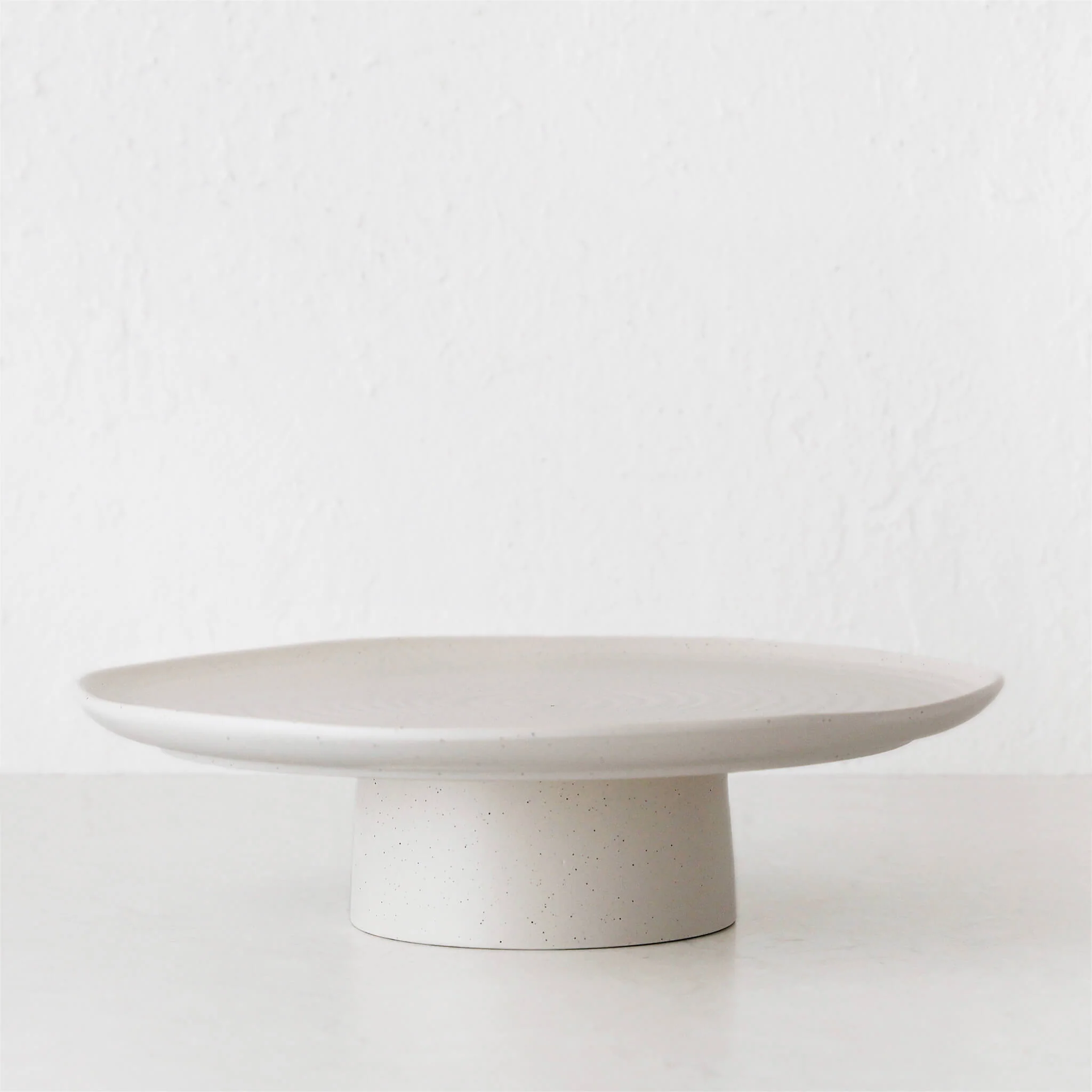 OTTAWA STONEWARE FOOTED CAKE STAND | CALICO - Image 4