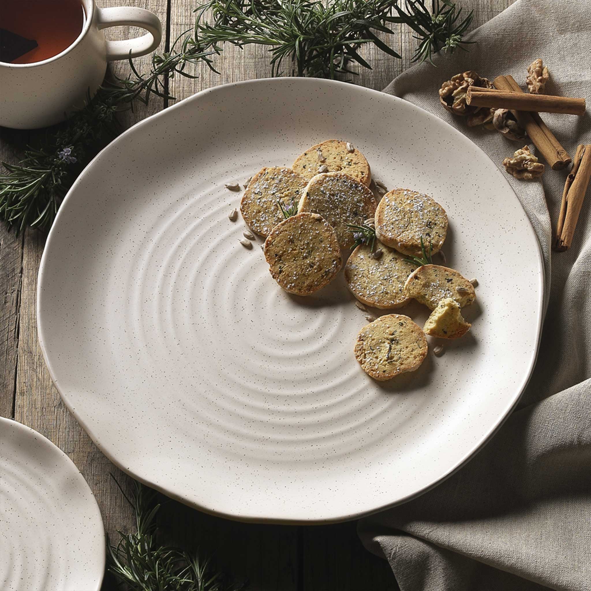 OTTAWA STONEWARE 33CM SERVING PLATTER BUNDLE X2 | CALICO - Image 3