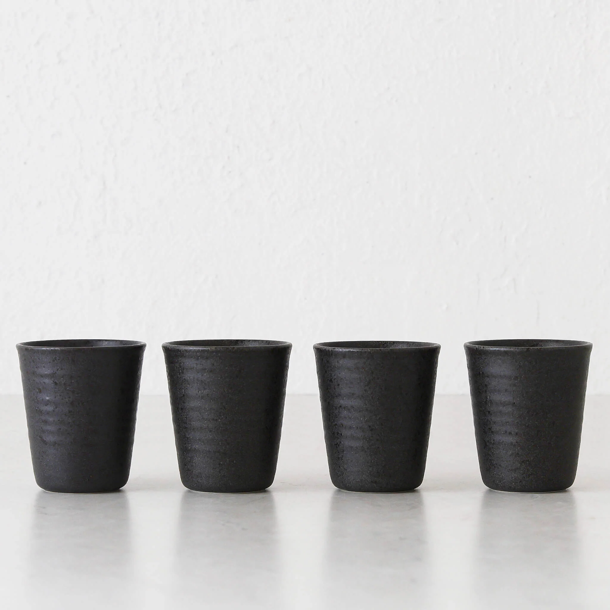 OTTAWA STONEWARE LATTE CUPS | BUNDLE X4 | STONE - Image 4