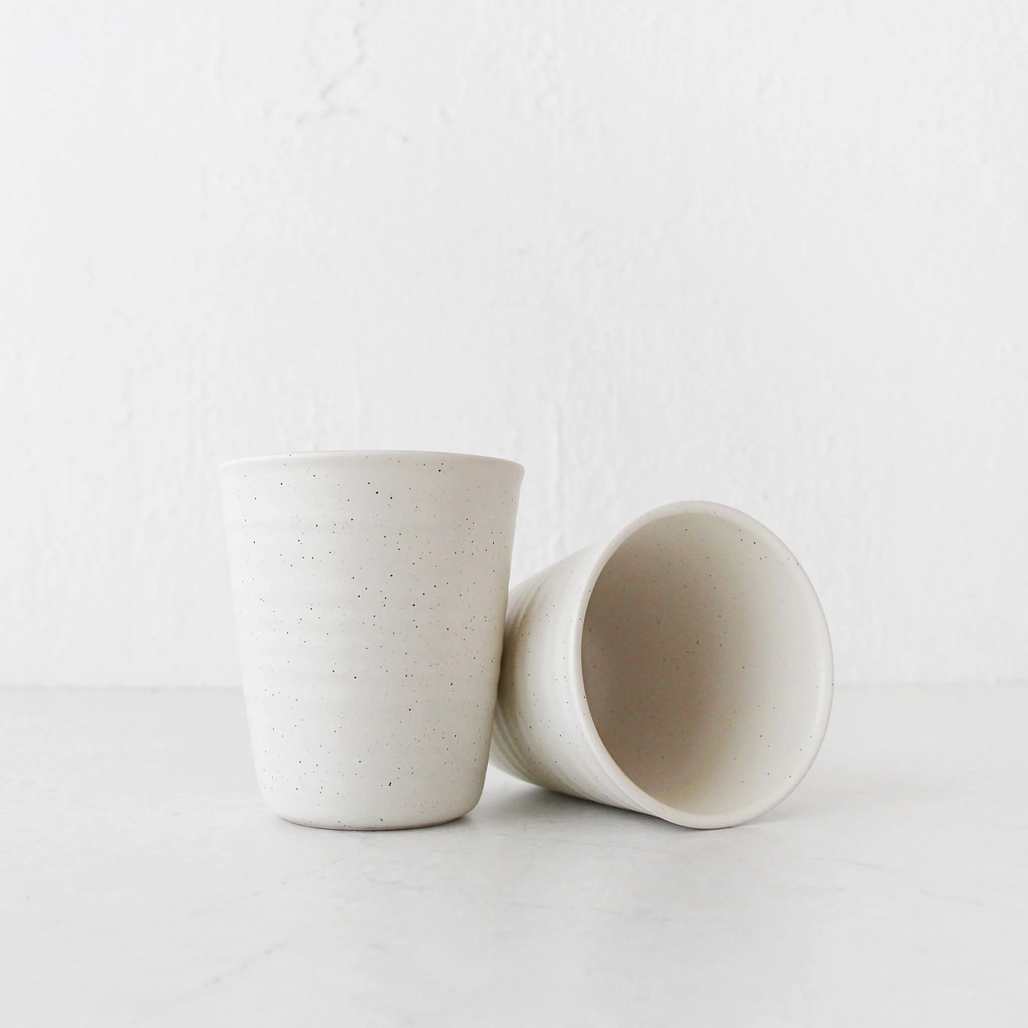 OTTAWA STONEWARE LATTE CUPS | BUNDLE X4 | CALICO - Image 3