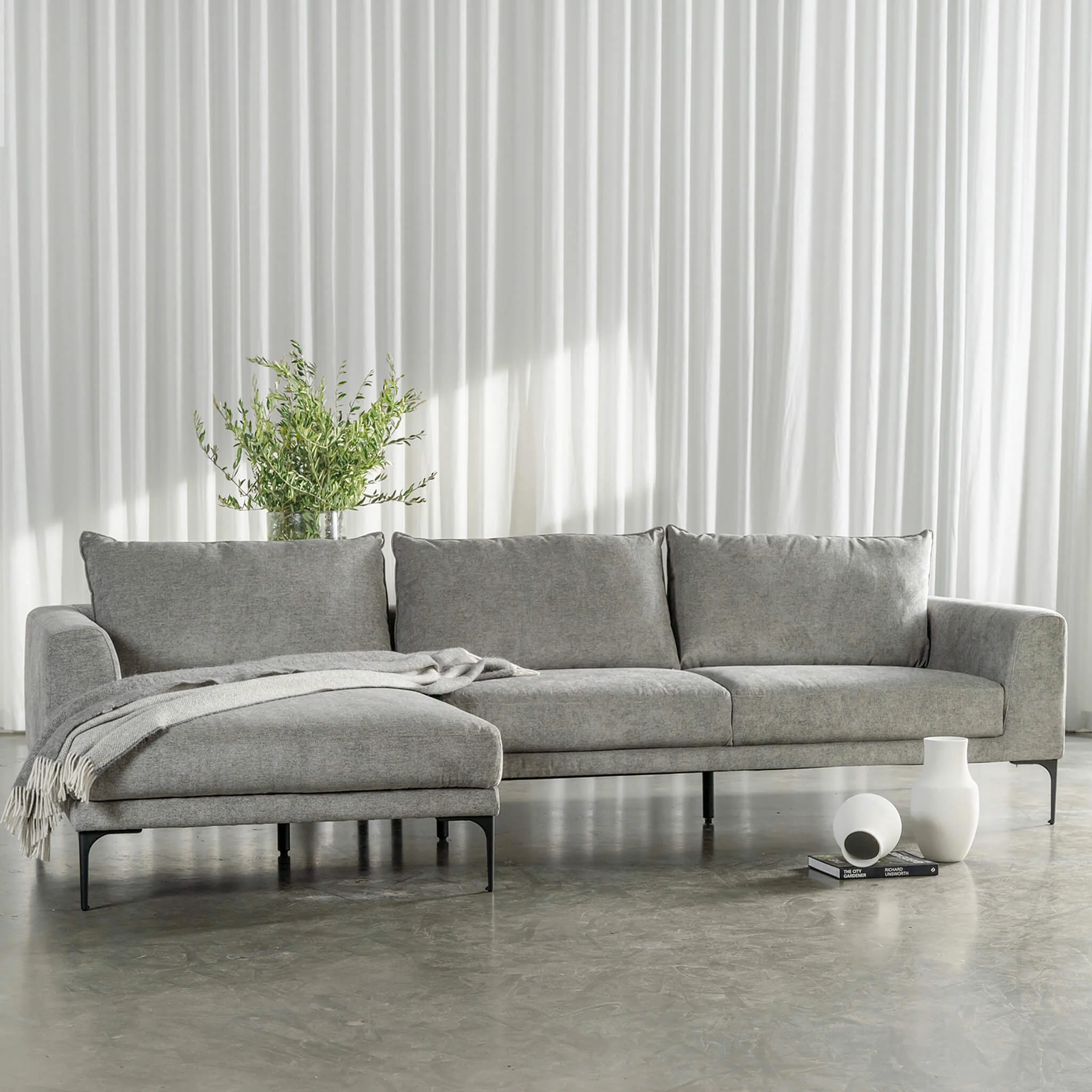 PILOTI MODULAR LOUNGE SOFA | GREYTHORN SHADOW - Image 4