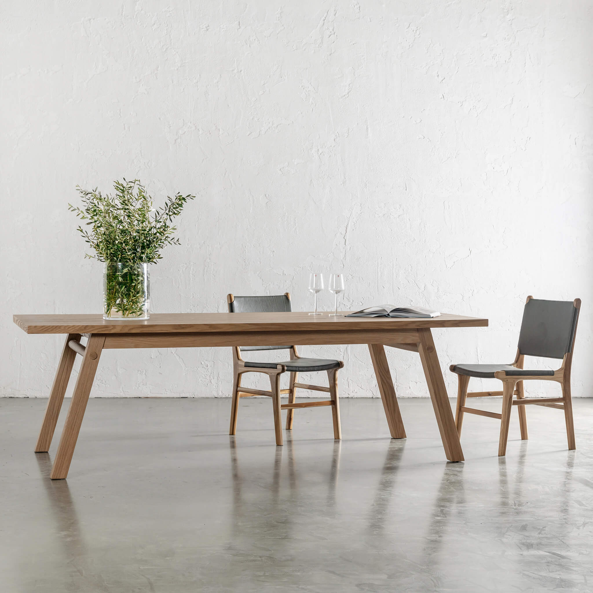 MALAND SOLID HIDE LEATHER DINING CHAIR  |  BUNDLE + SAVE  |  OLIVE LEATHER HIDE - Image 7