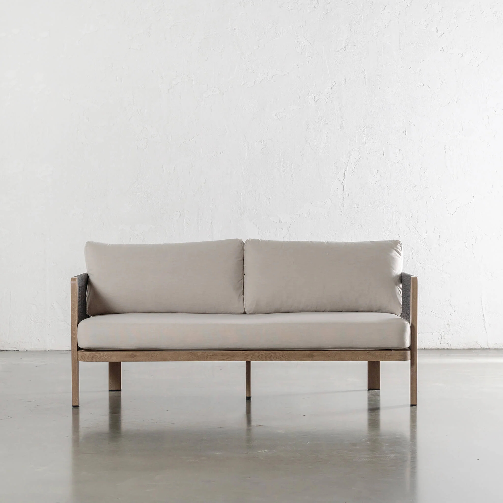 RIVA DI GARDO OUTDOOR 4 PIECE SETTING  |  BIRCH ASH ALUMINIUM FRAME - Image 7