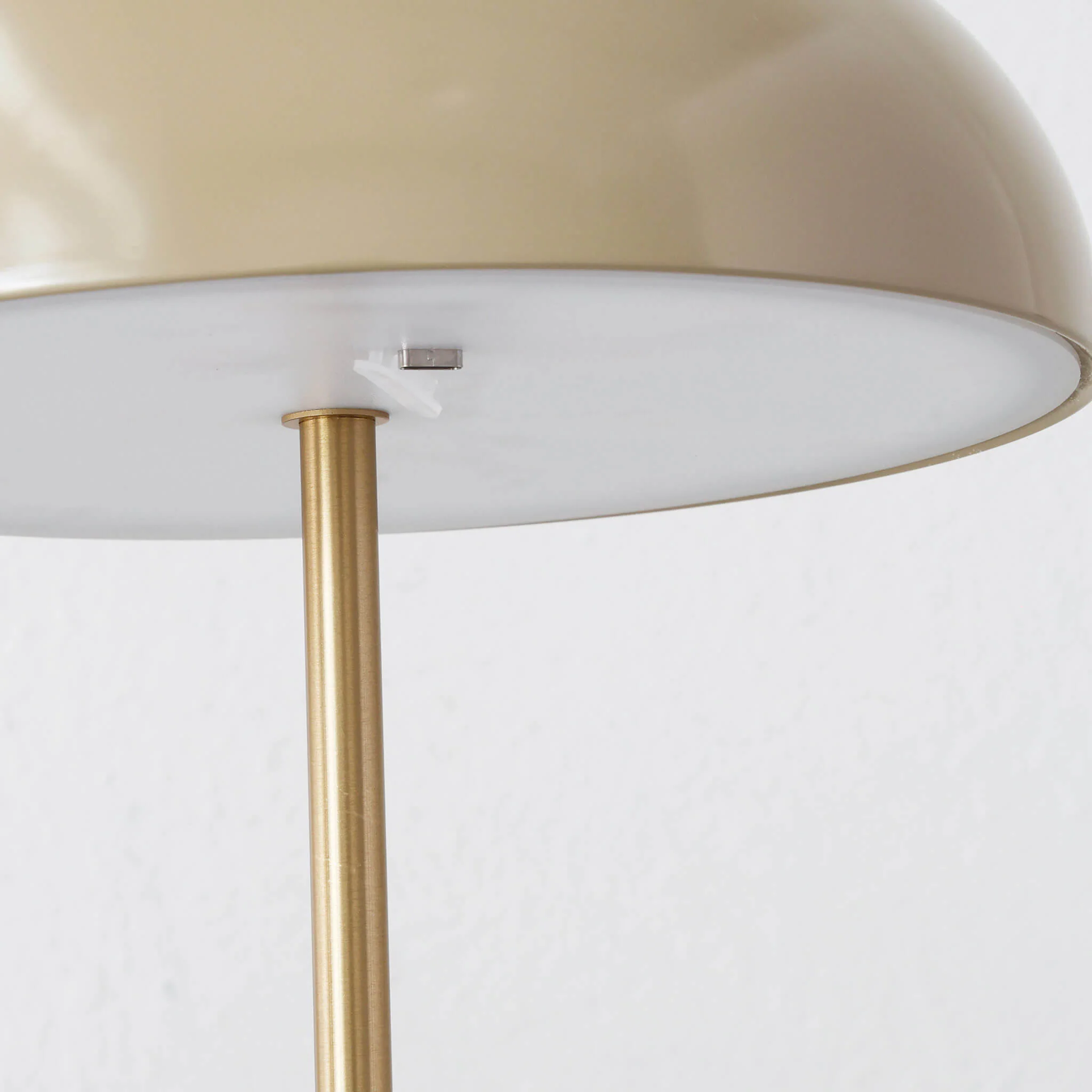 SAO MARTINHO DOME LED RECHARGEABLE INDOOR/OUTDOOR LAMP BUNDLE X2 | 21CM | TAUPE + ANTIQUE BRASS - Image 6