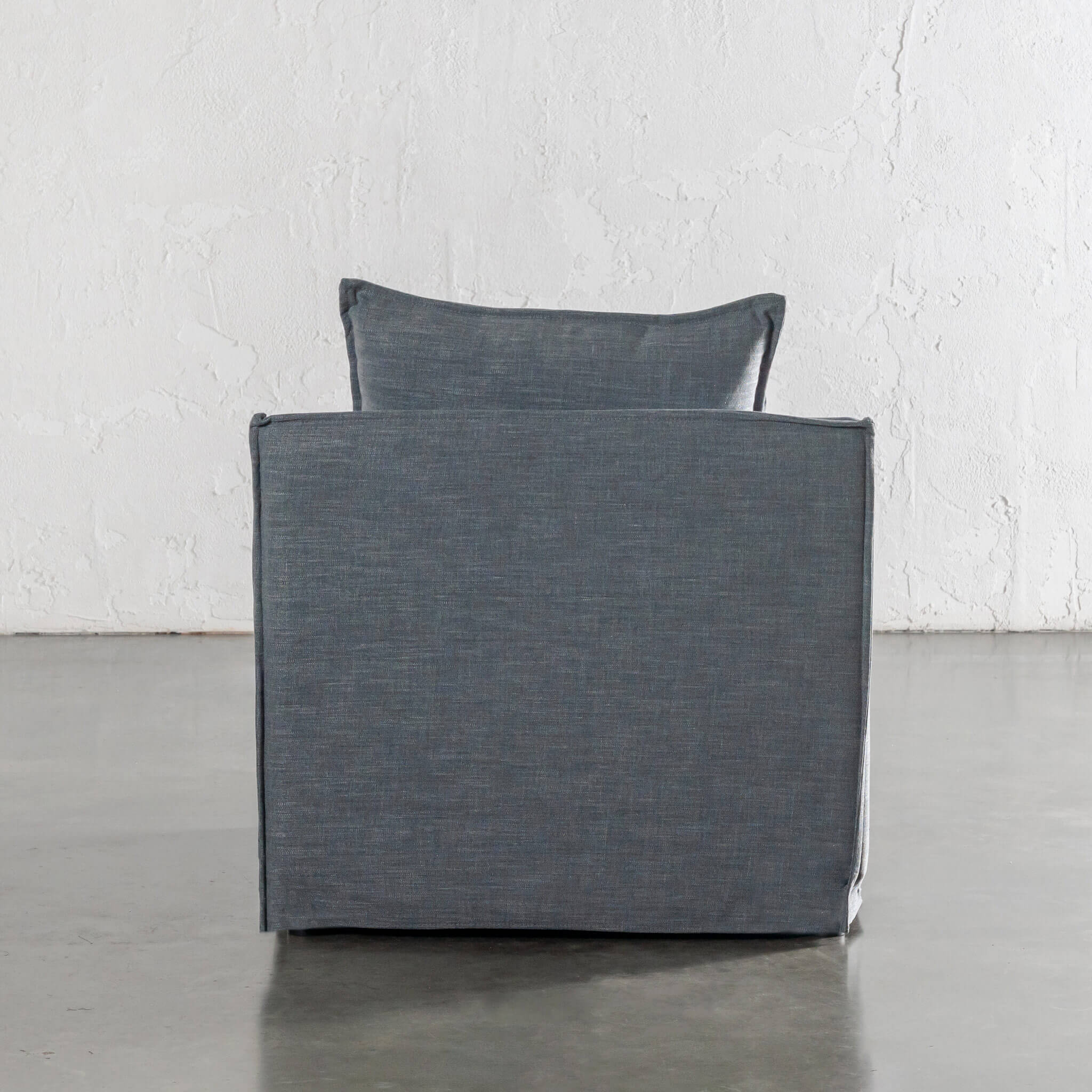 SEVILLA SLIP COVER ARMCHAIR  |  INDIGO HAZE - Image 4