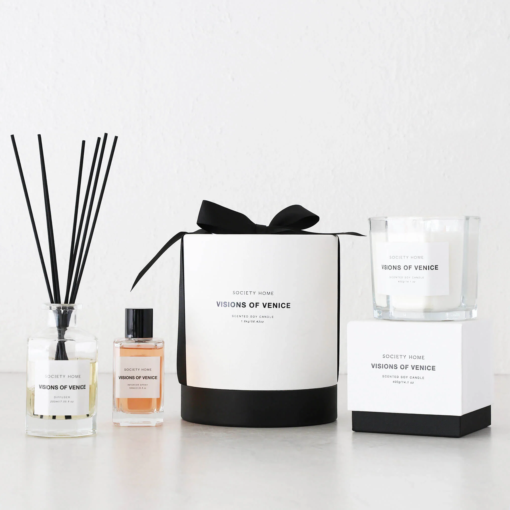 SOCIETY HOME | SCENTED SOY CANDLE | 1.6KG | VISIONS OF VENICE - Image 6