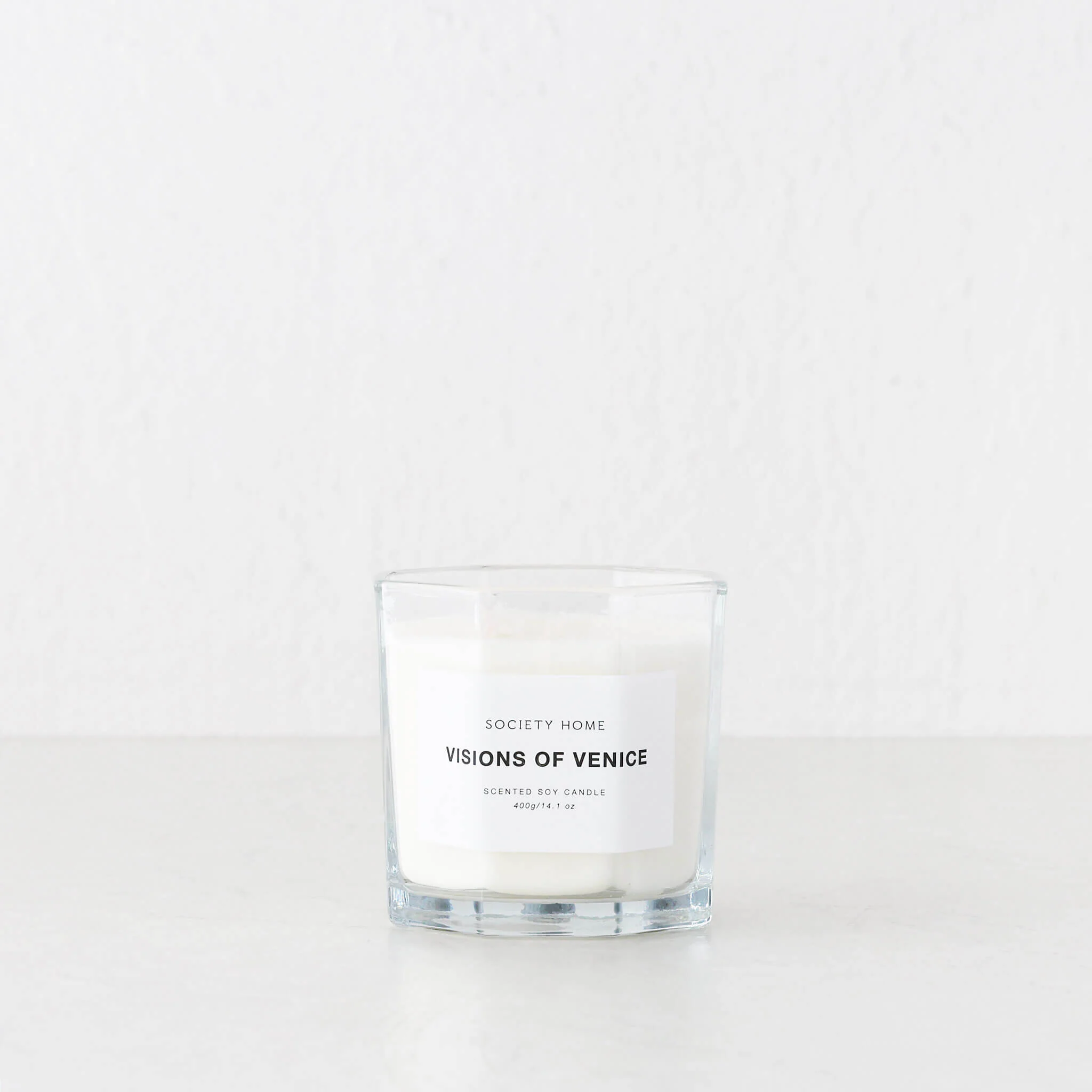 SOCIETY HOME | SCENTED SOY CANDLE | 400G | VISIONS OF VENICE - Image 2