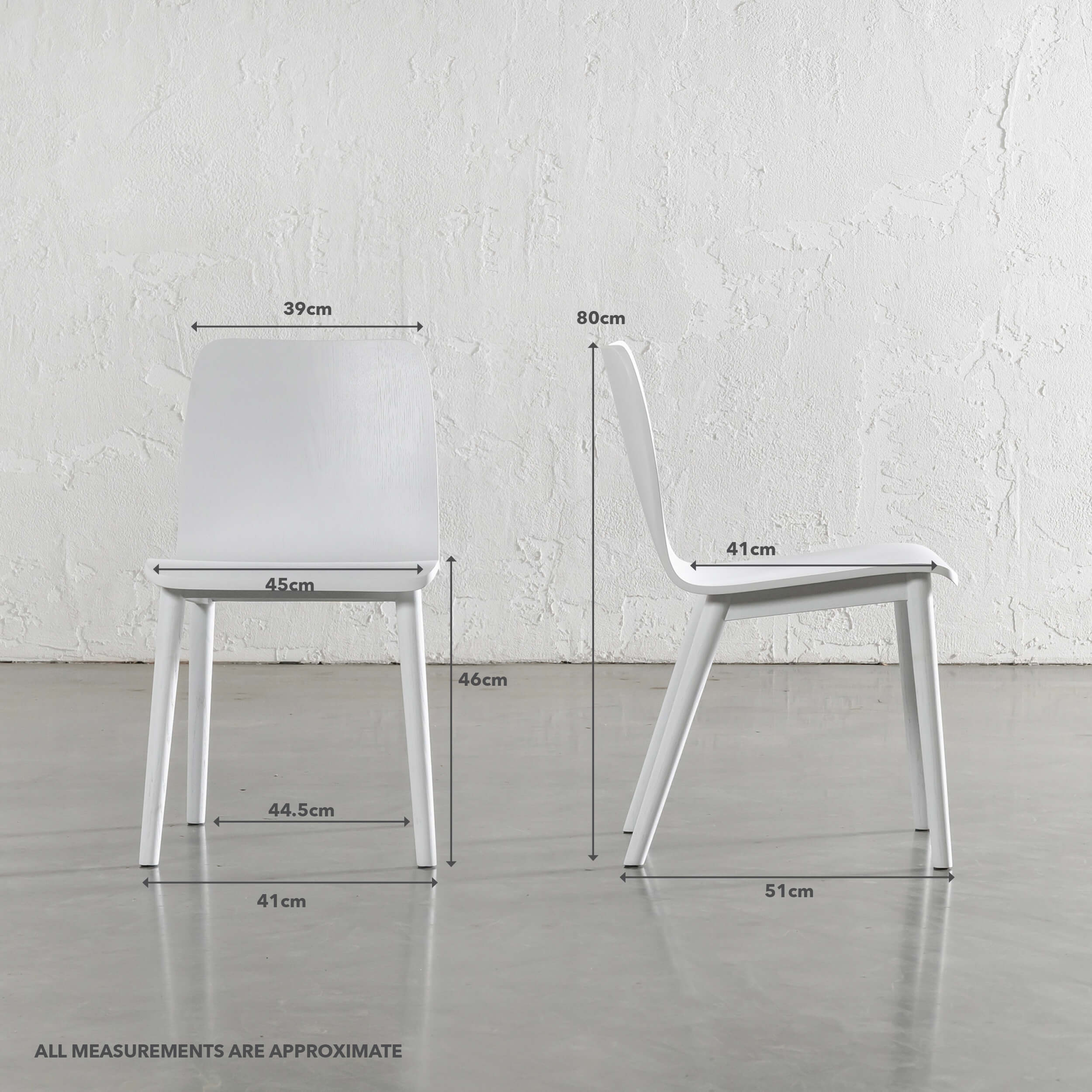 TAMIERA DINING CHAIR  |  BUNDLE + SAVE  |  WHITE GRAIN  |  DANISH TAMI DESIGN - Image 5