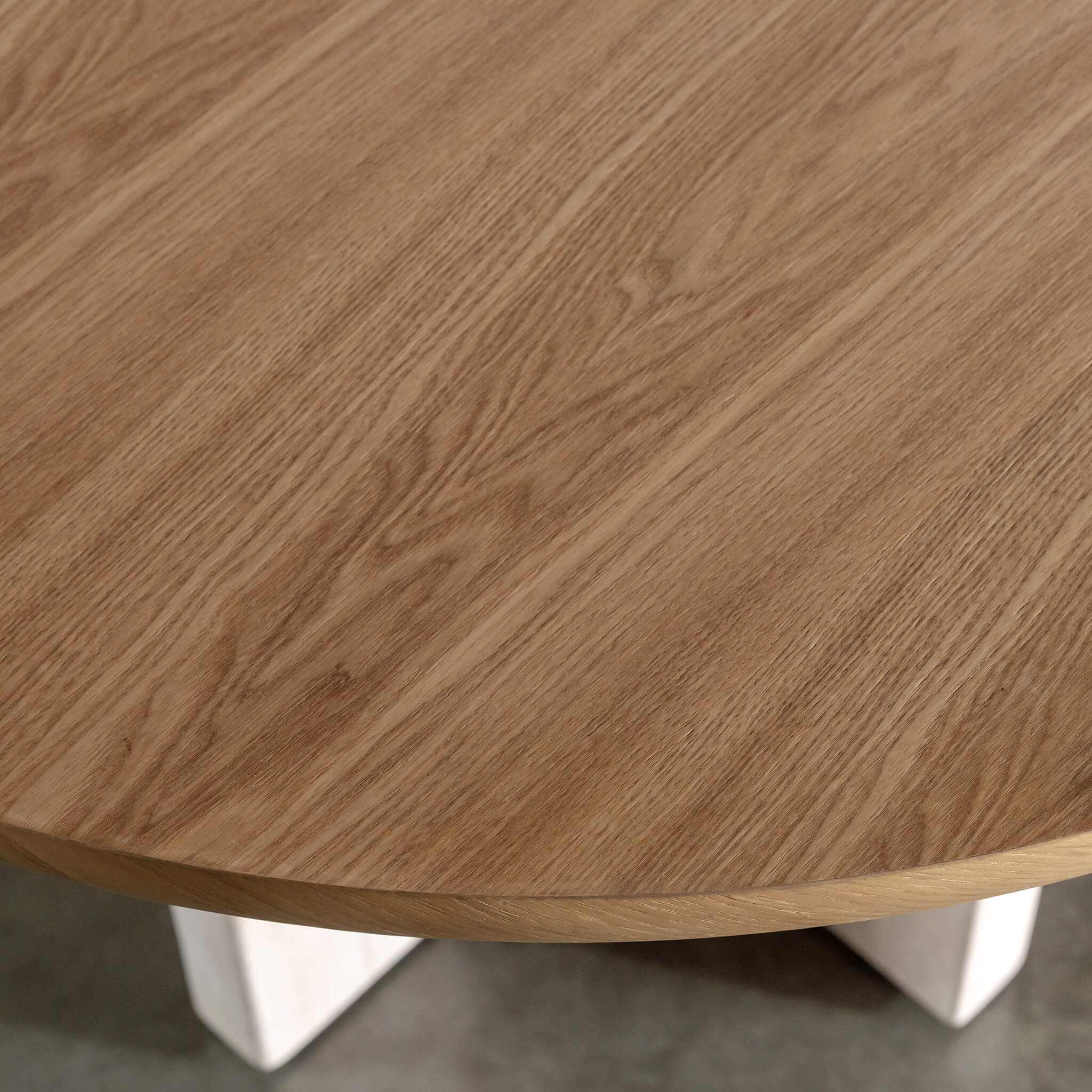 TOULON MARBLE DINING TABLE  |   240CM + 270CM  |  BIRCH ASH WOOD GRAIN  |  CAPIR NUTMEG MARBLE - Image 4