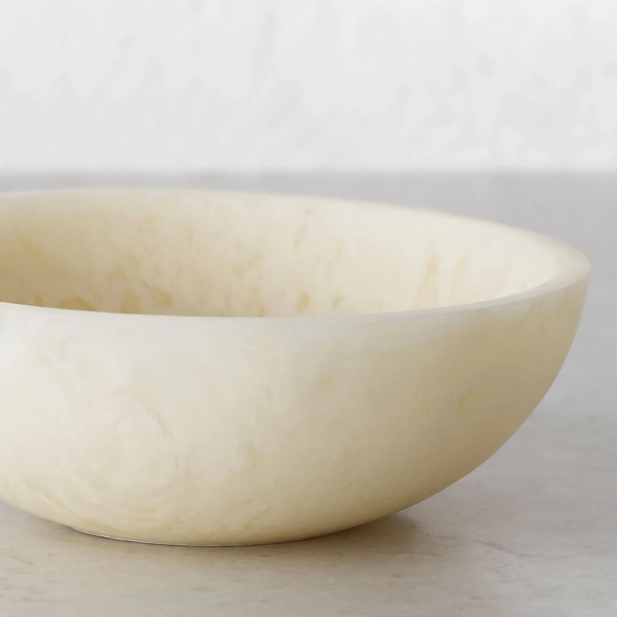 WESLEY RESIN PEBBLE PINCH BOWL BUNDLE X4  |  10CM  |  SAND - Image 4